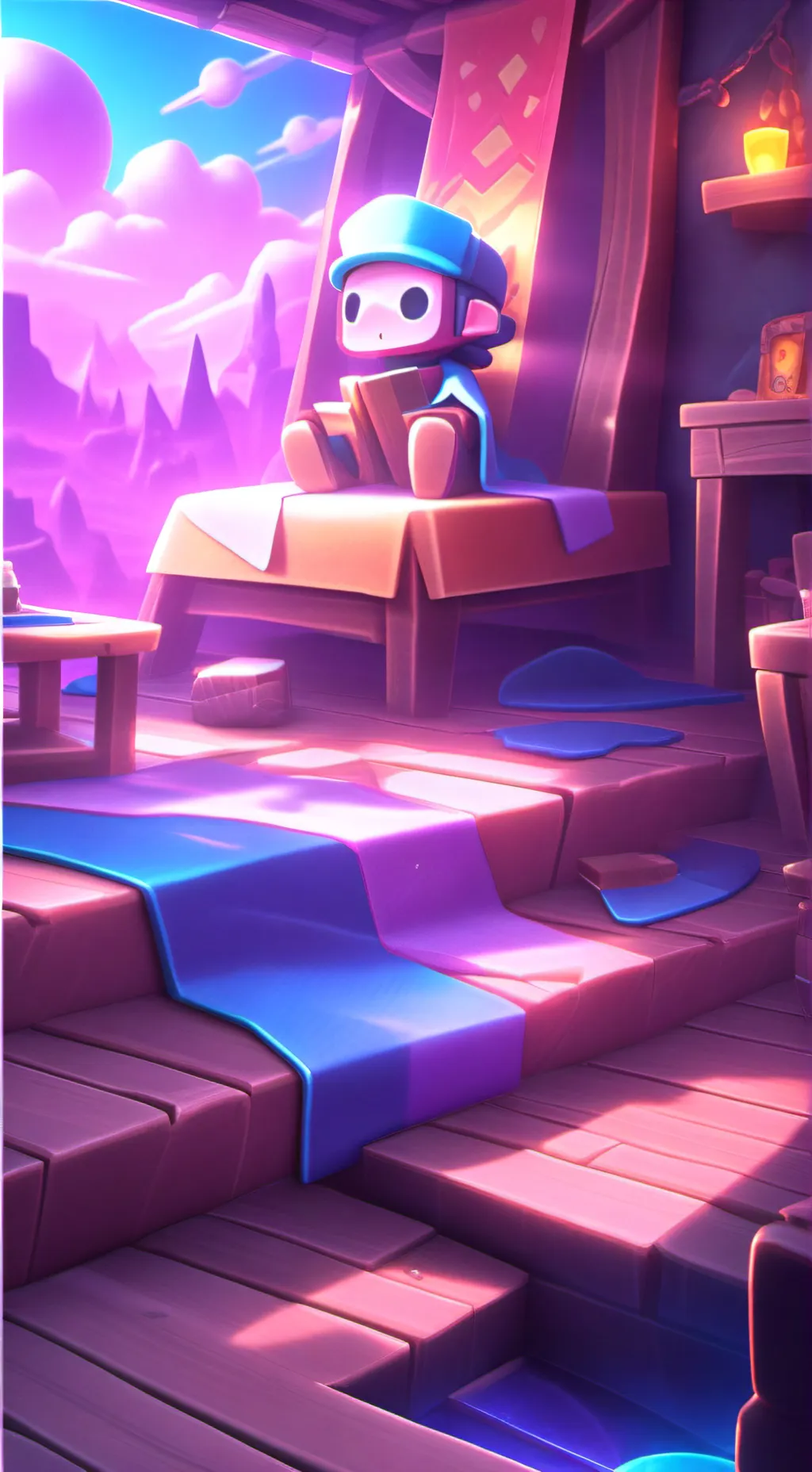 ai character: Oren x raddy background