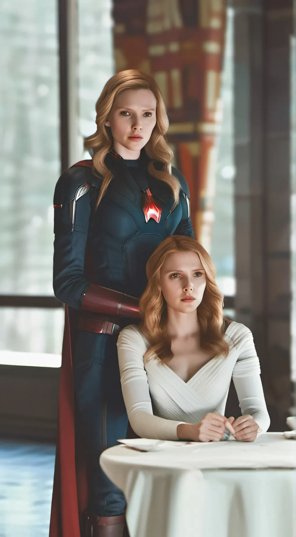 ai character: Nat&Wanda background