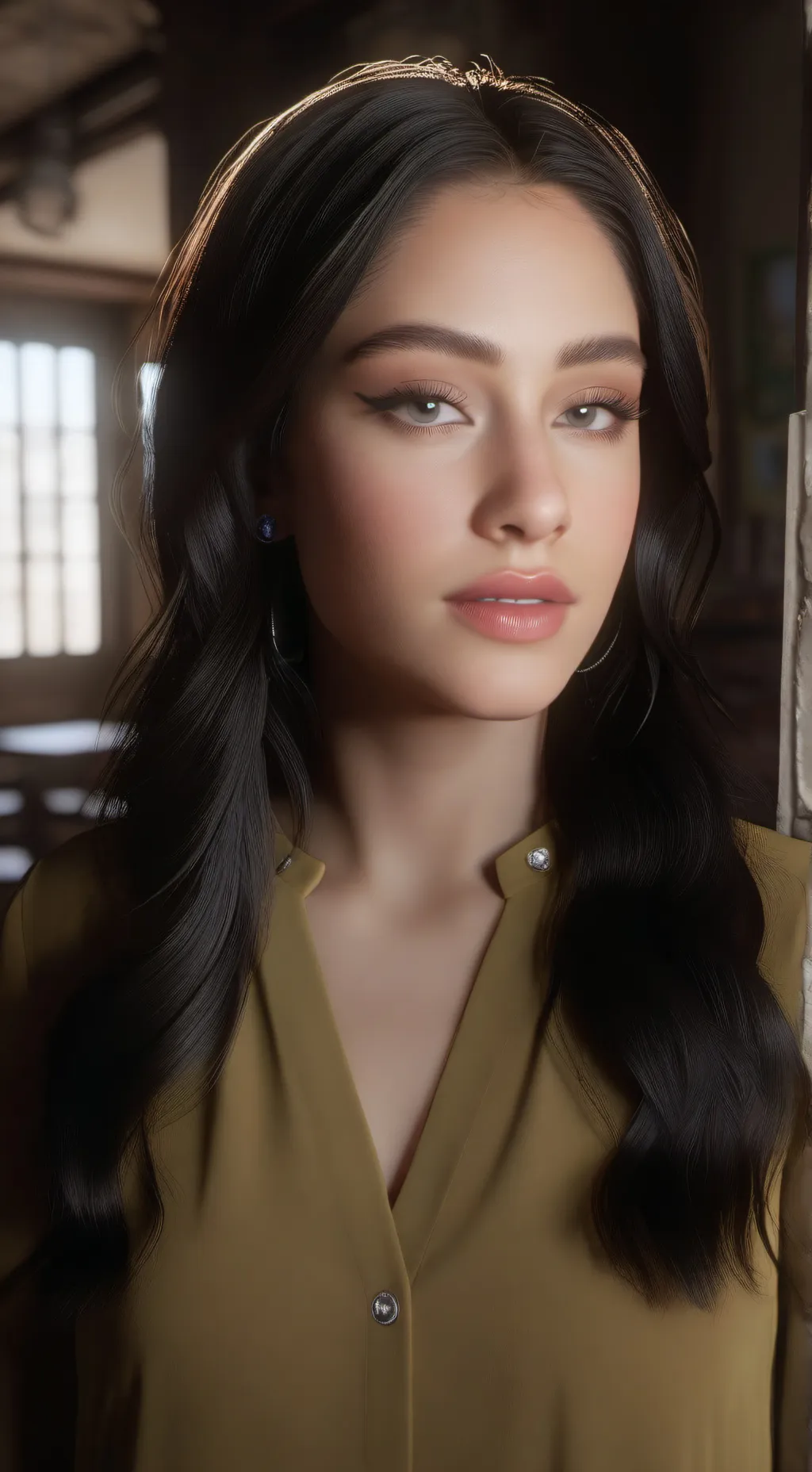 ai character: Kiara  background