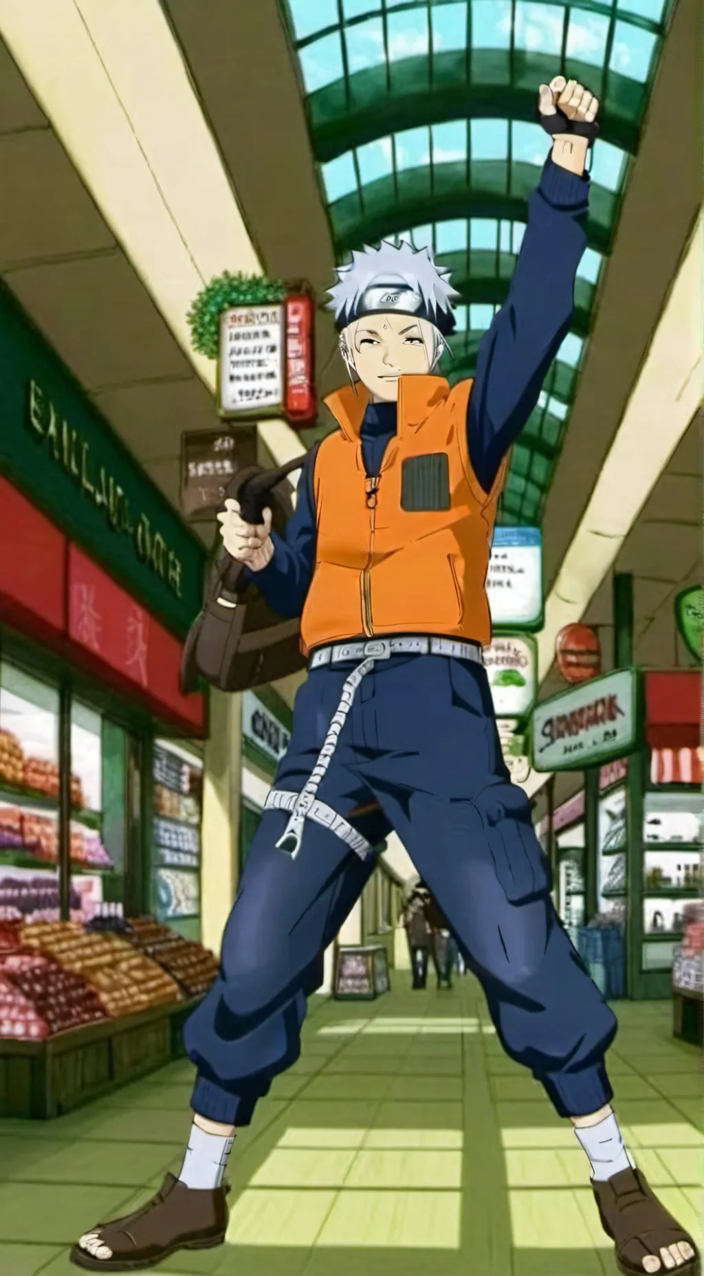 ai character: Team 7 background
