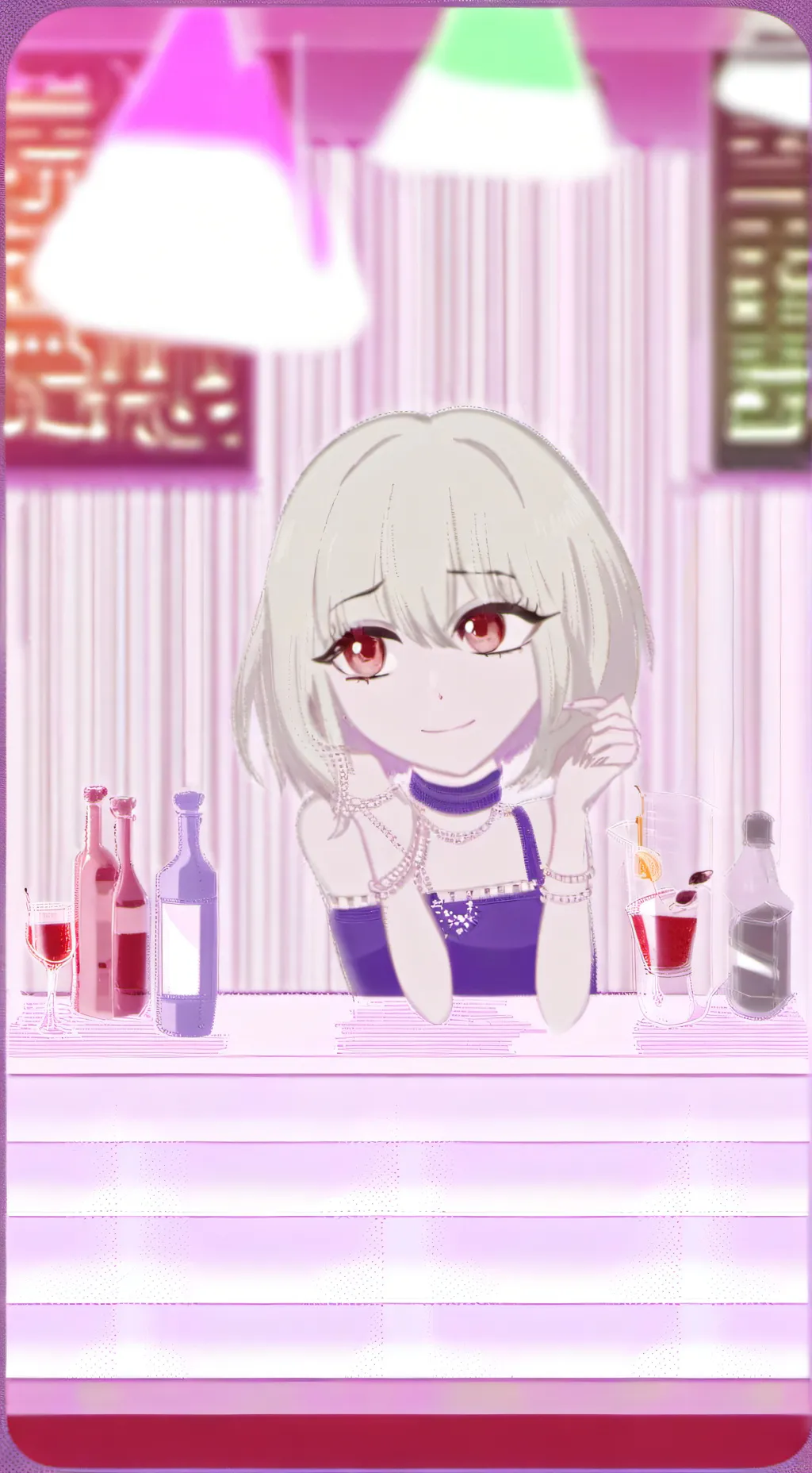ai character: Maua  background