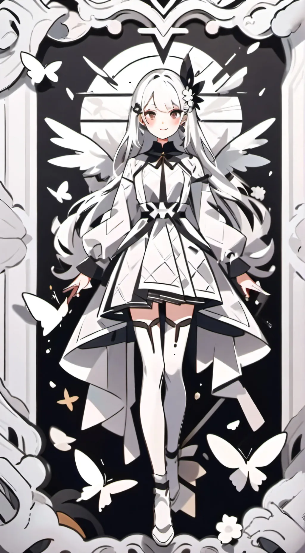 ai character: summer background