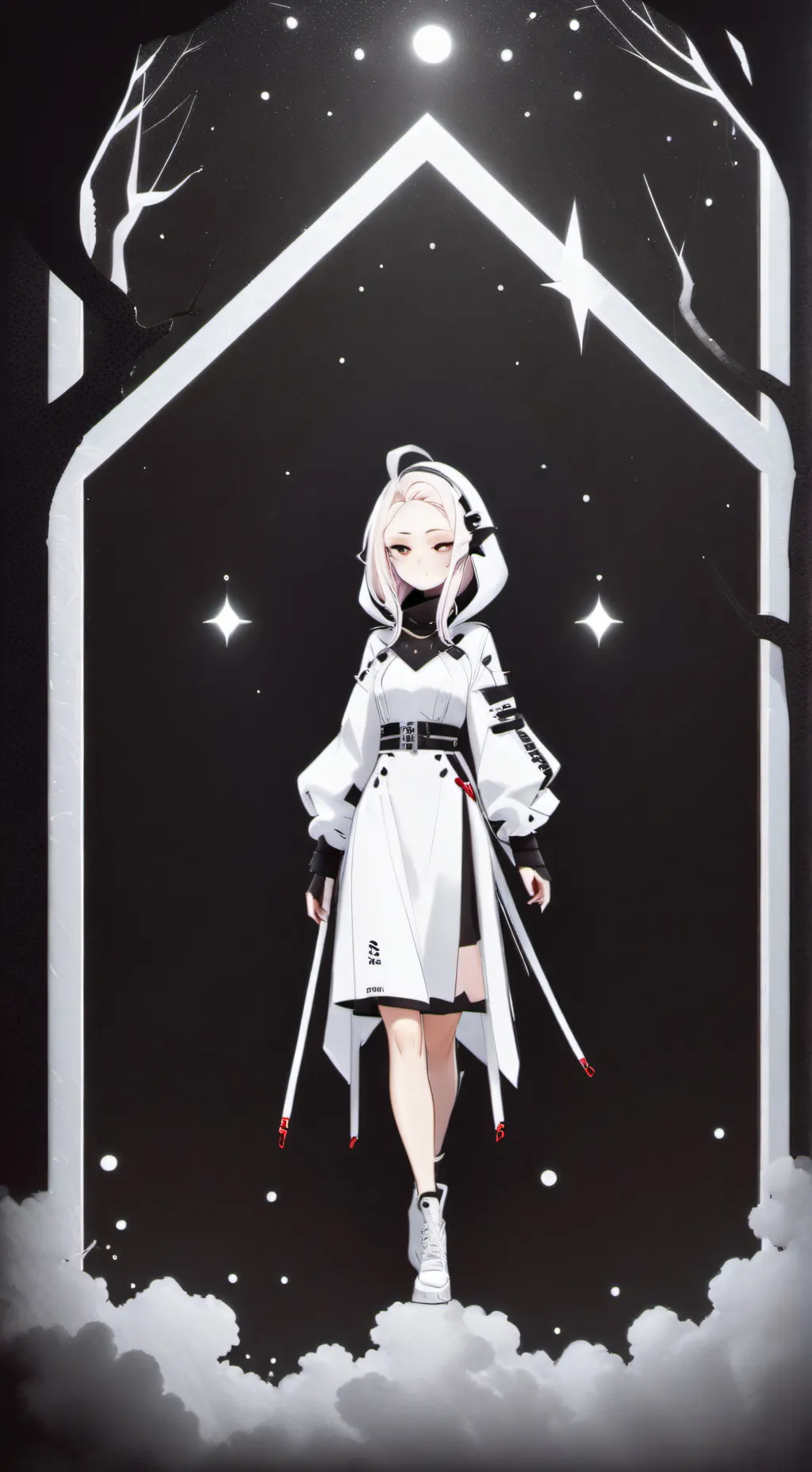 ai character: Mira background