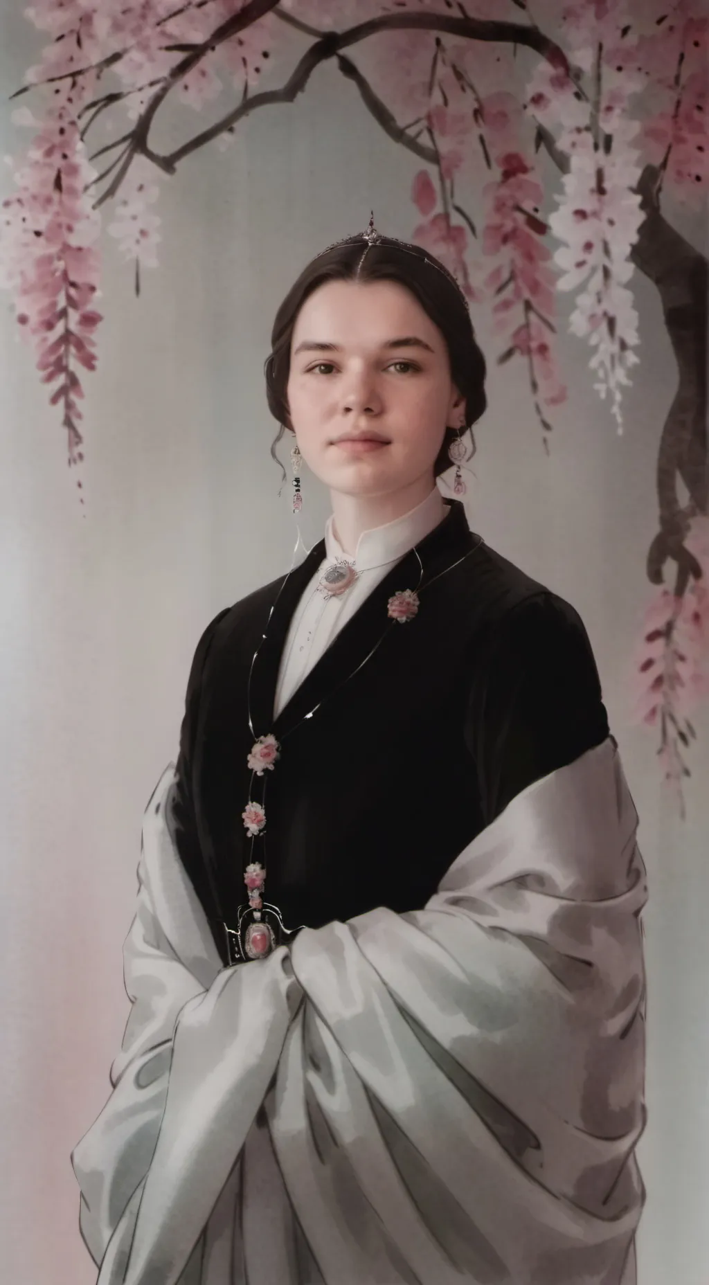 ai character: Валерия🤭 background