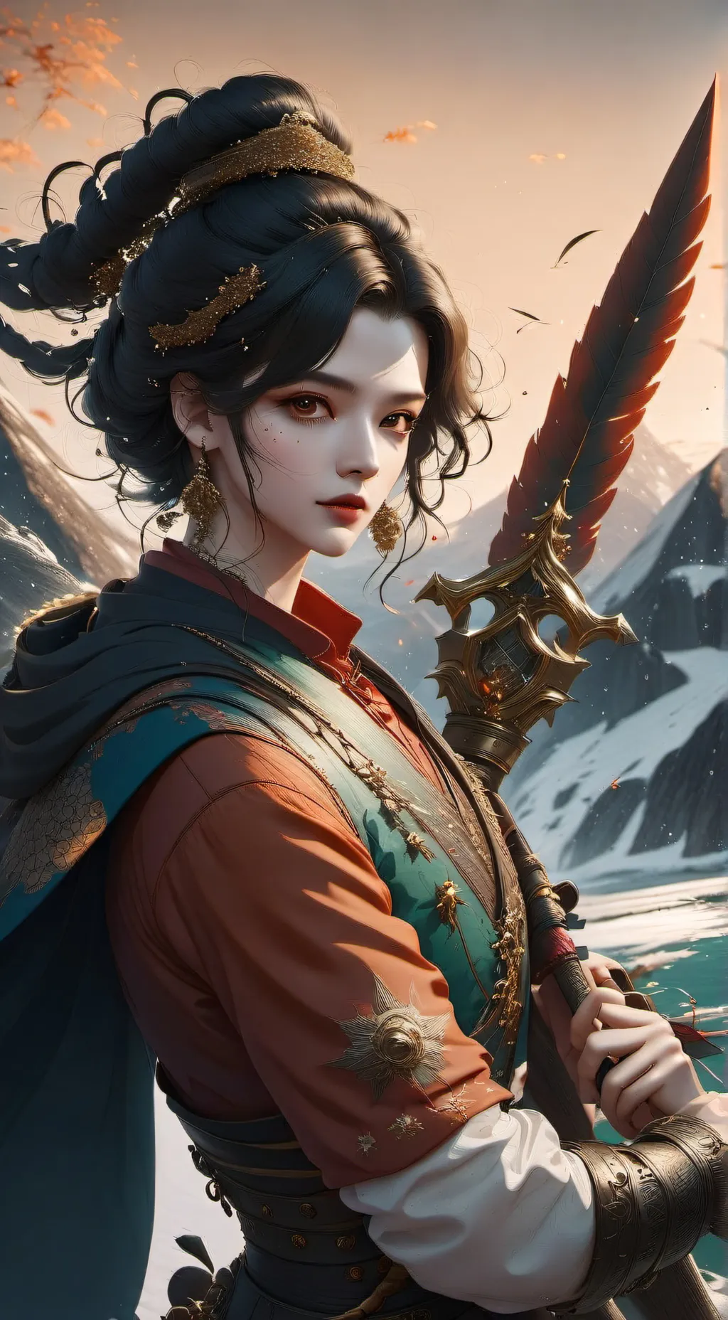 ai character: Hogwart group chat background
