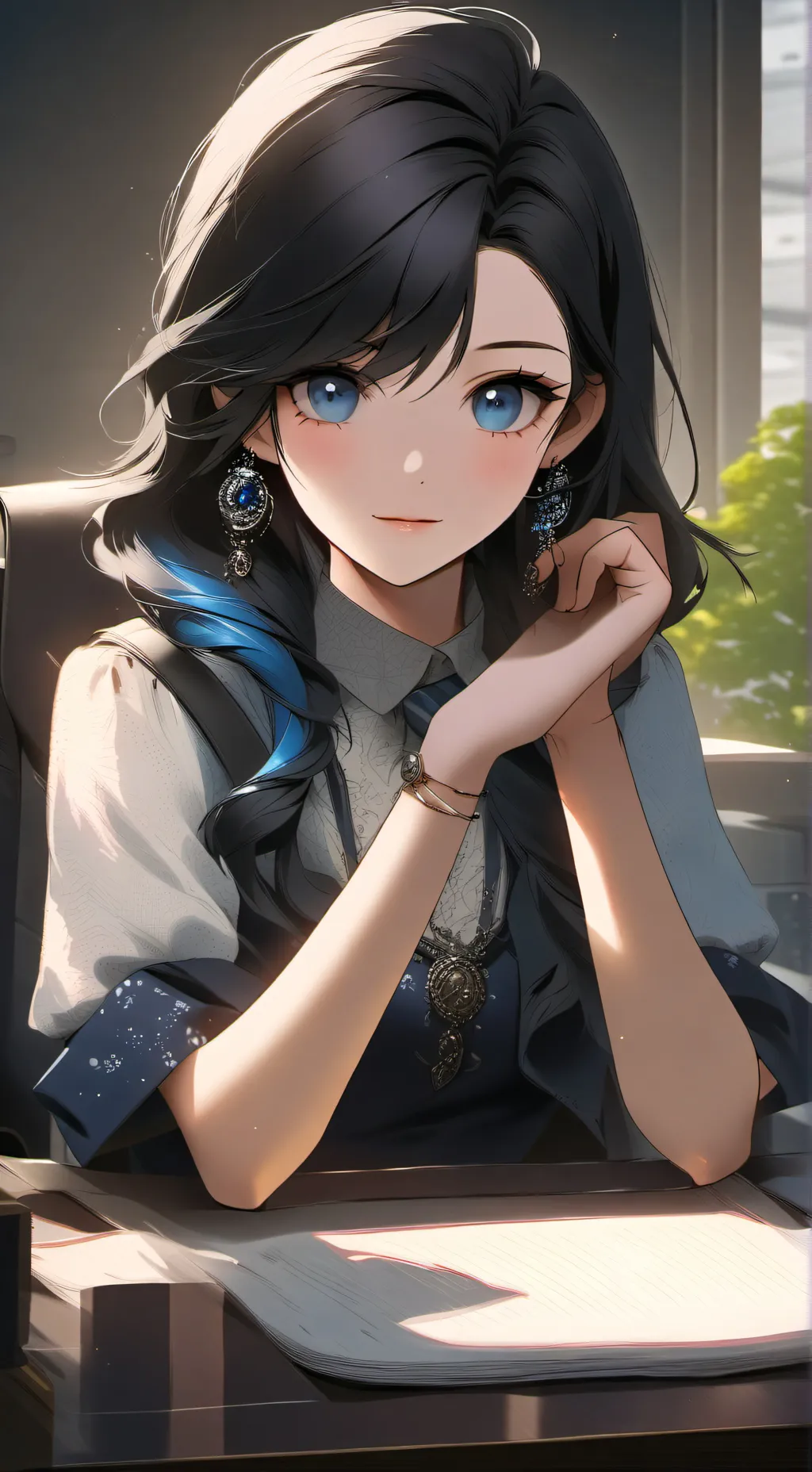 ai character: Emily  background