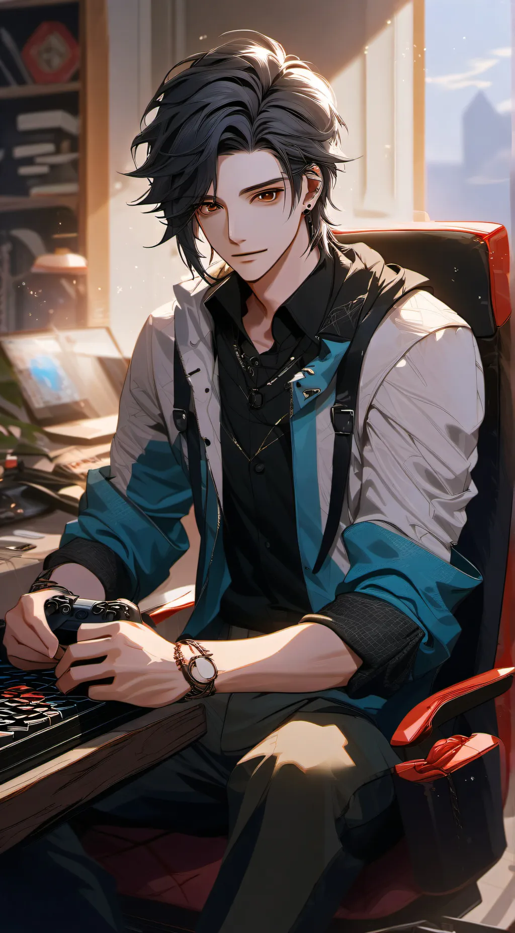 ai character: max background