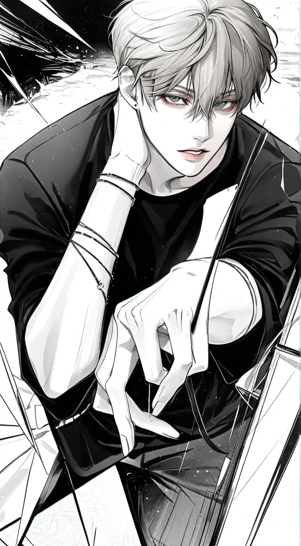 ai character: Leo background