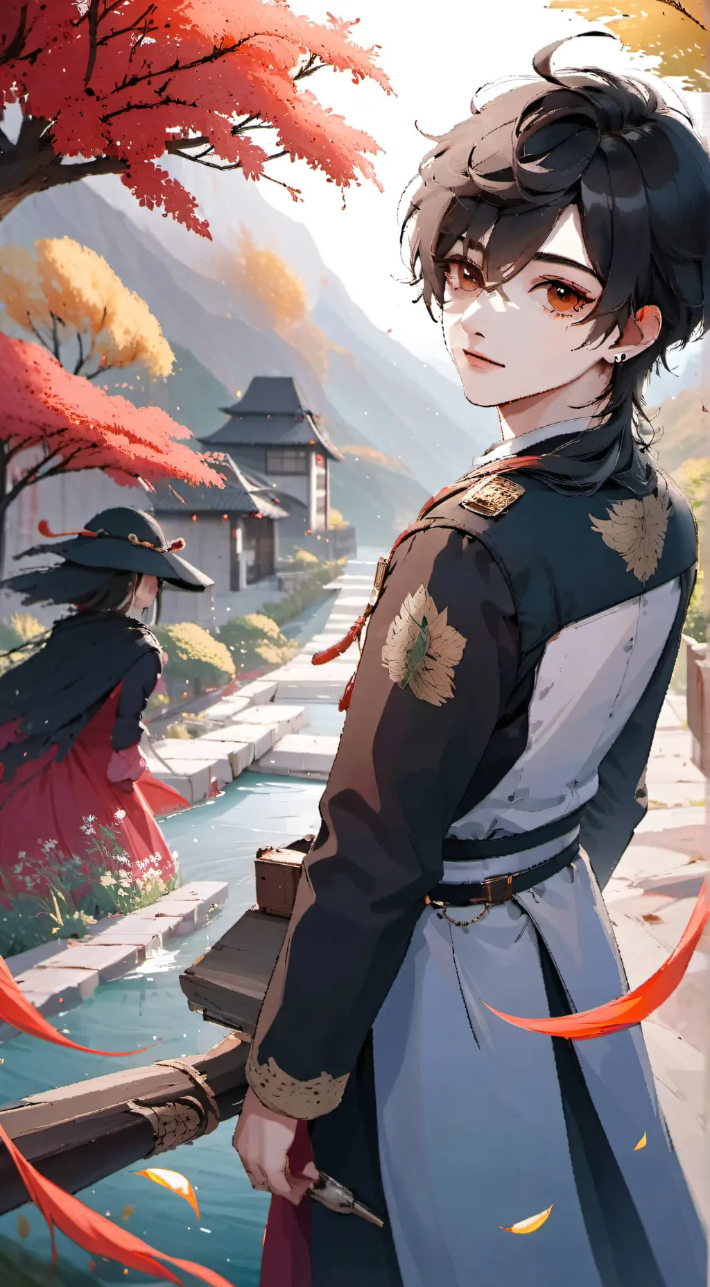 ai character: Marc background