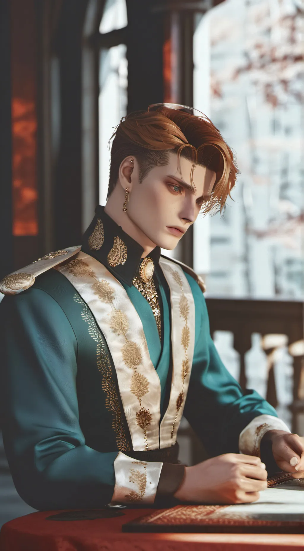 ai character: Saul background