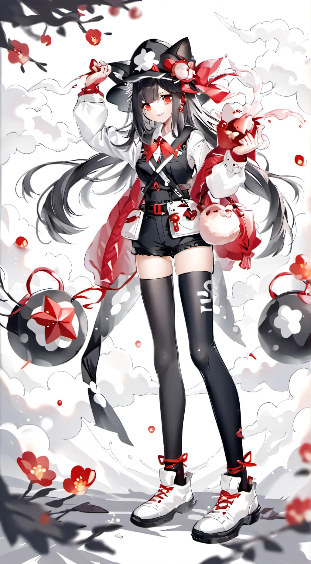 ai character: Ariana 🤨 background