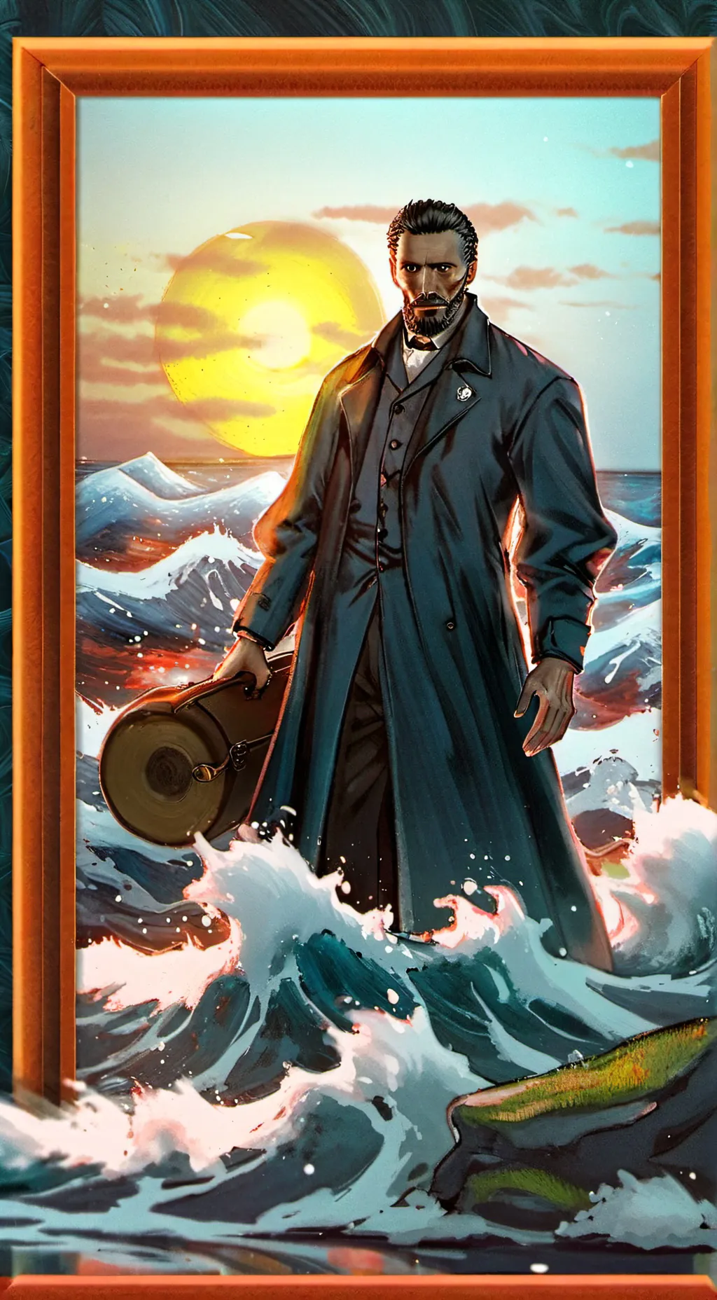 ai character: T-800 background