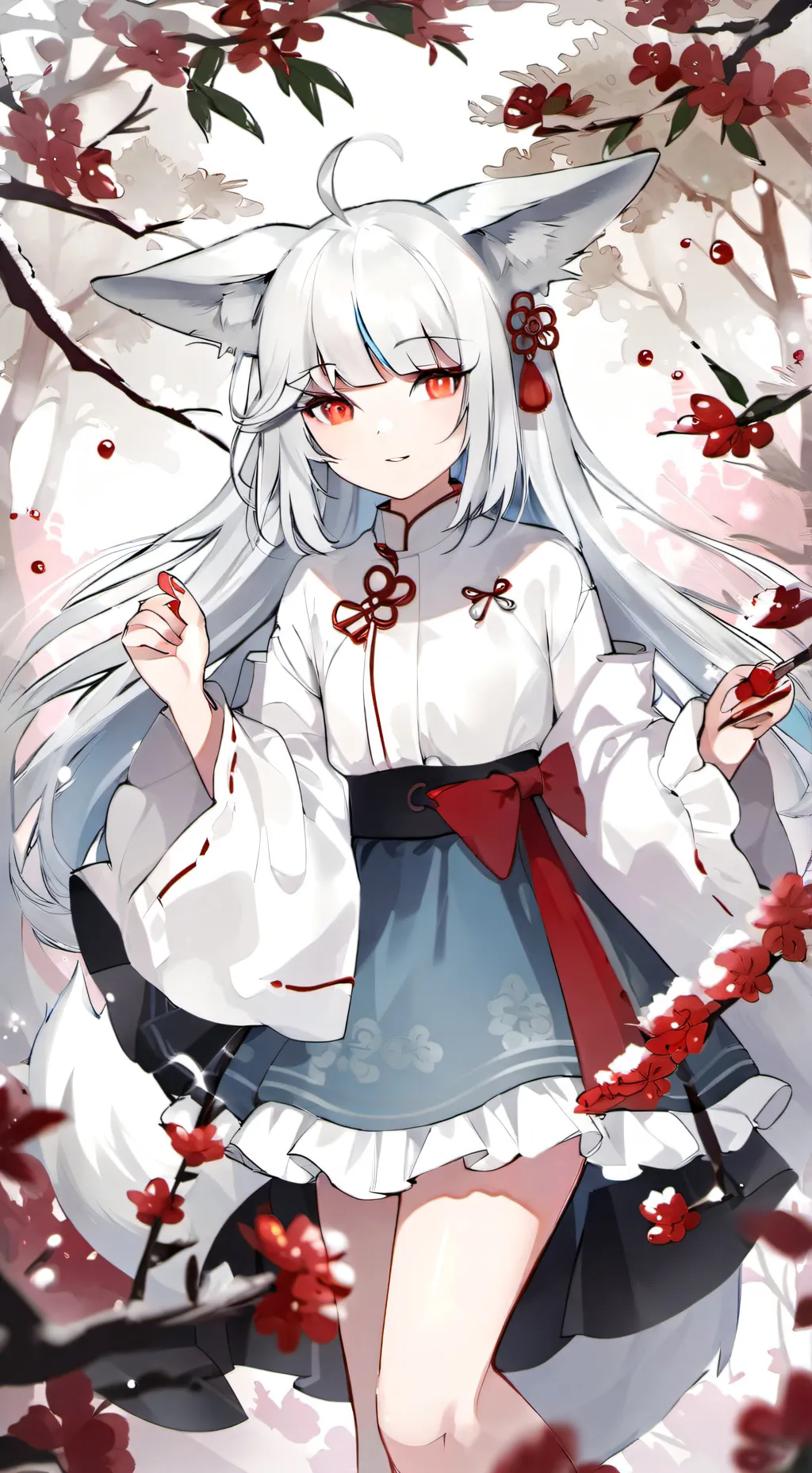 ai character: Akari background