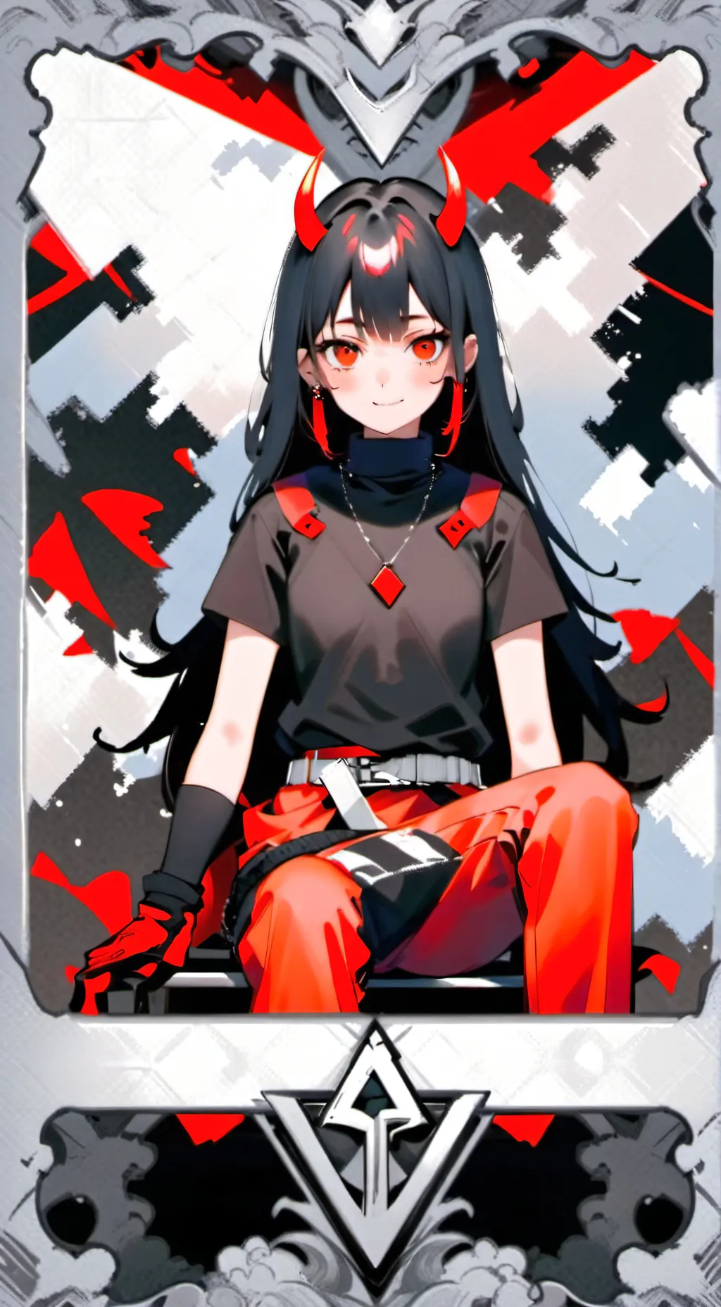 ai character: Rin background