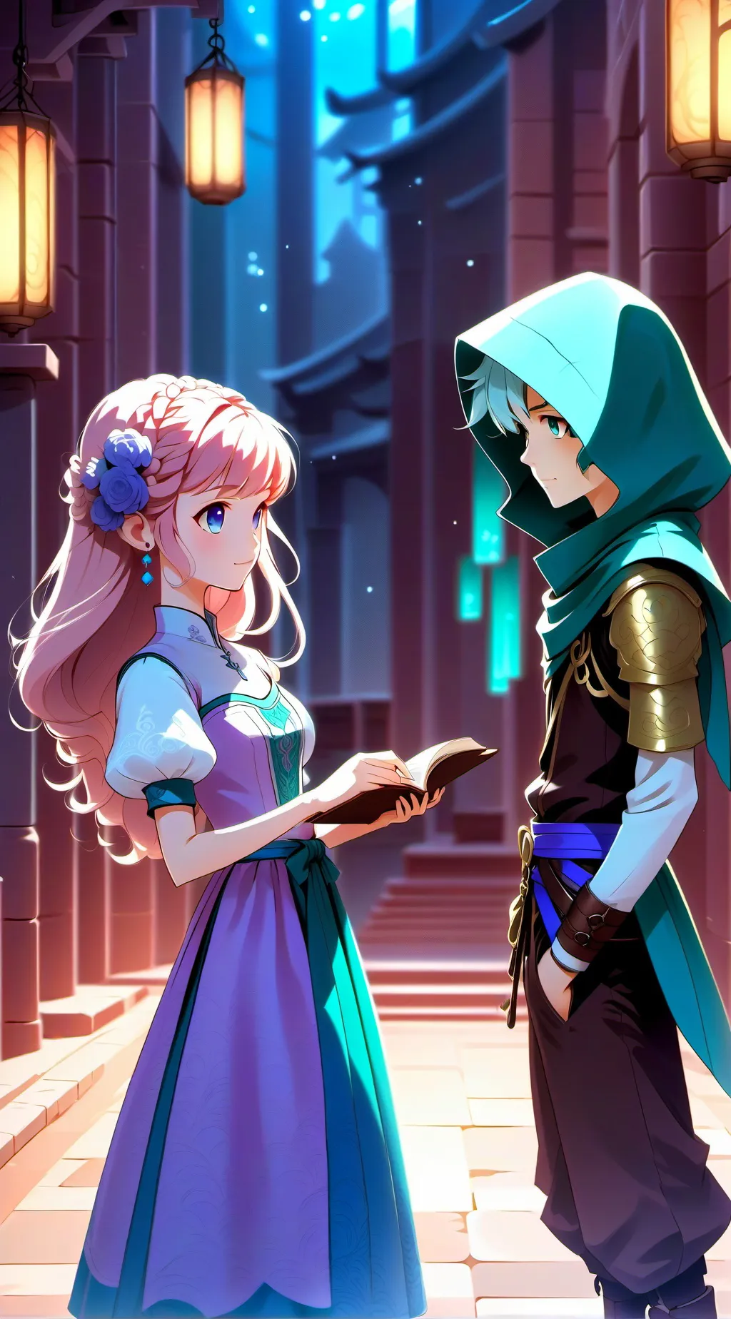 ai character: Max background