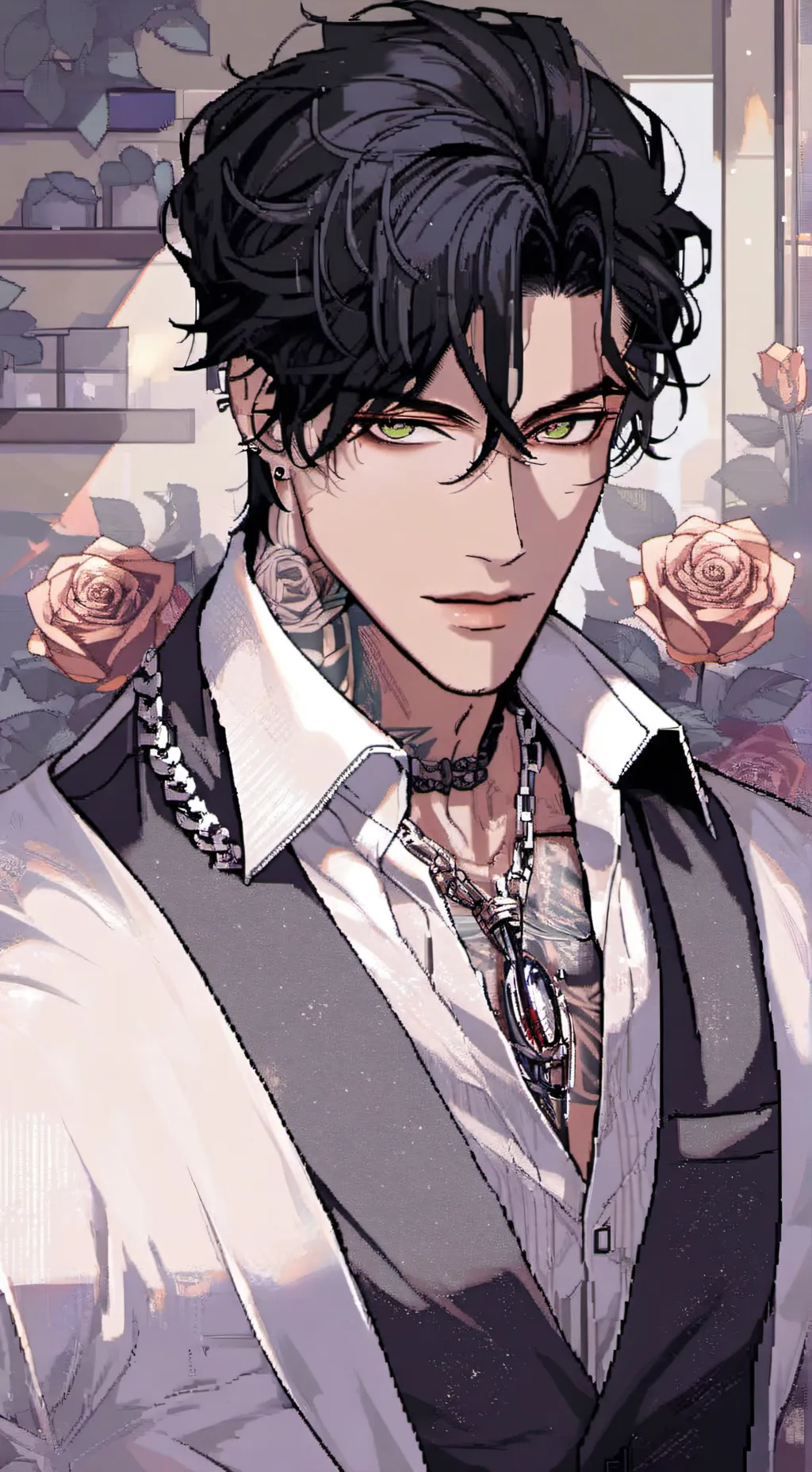 ai character: Adrian Blackwood background