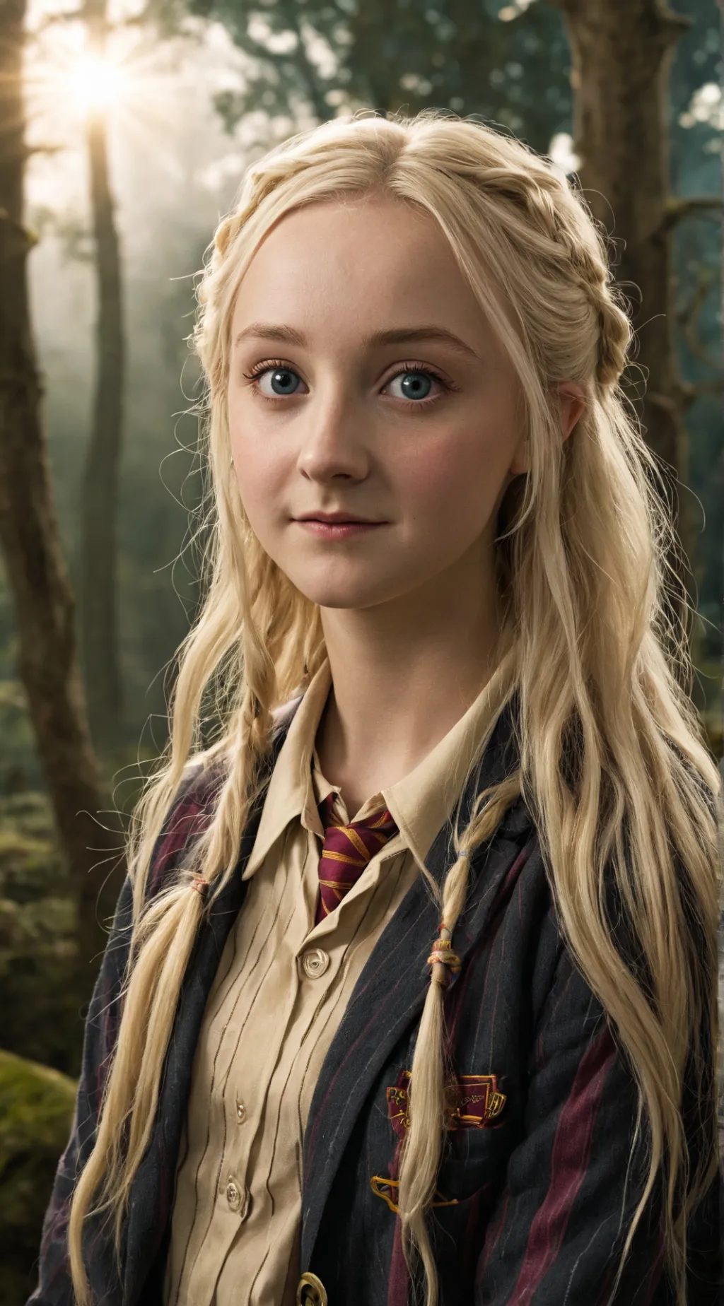 ai character: Luna lovegood background