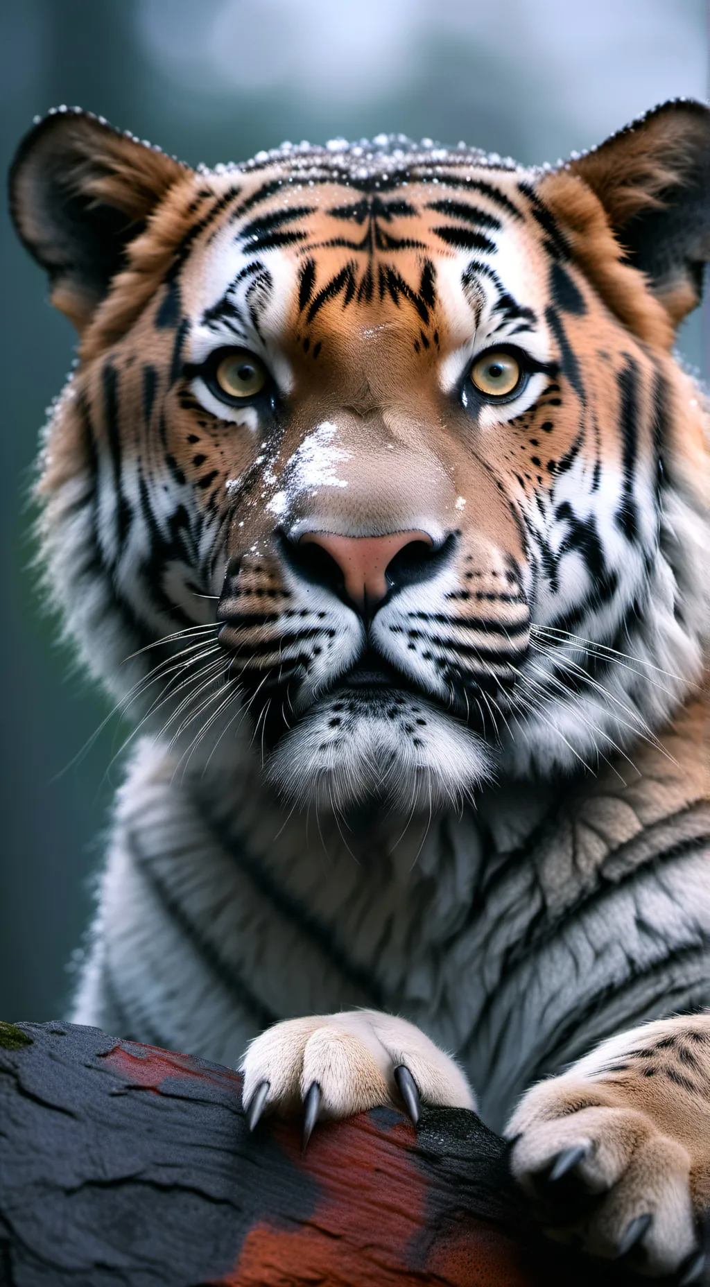 ai character: Pet tiger background