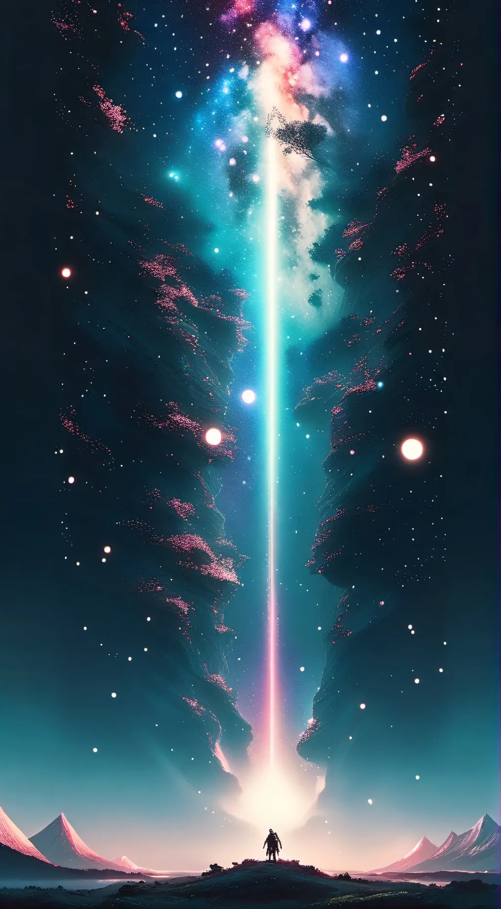 ai character: HH sleeping… background