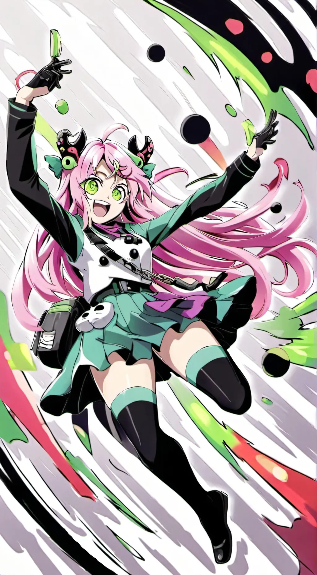 ai character: Mitsuri background