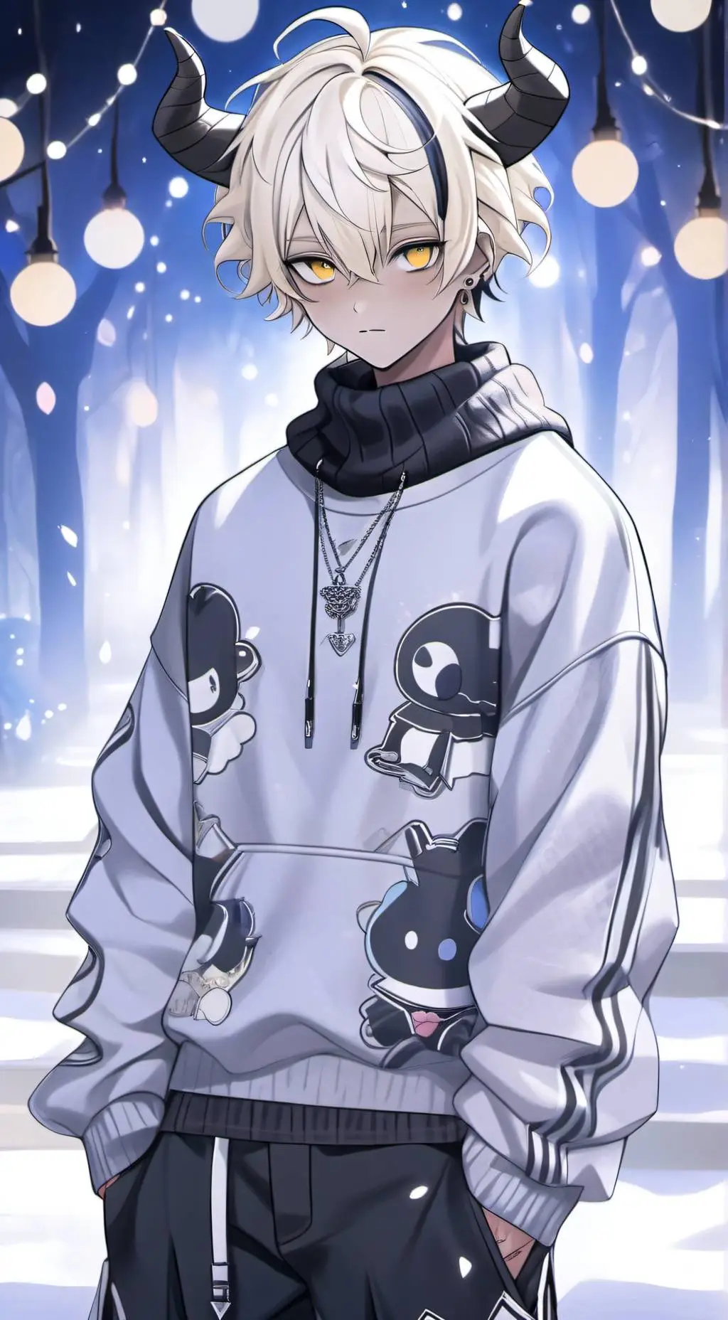 ai character: Teen Isaac 🧸 background