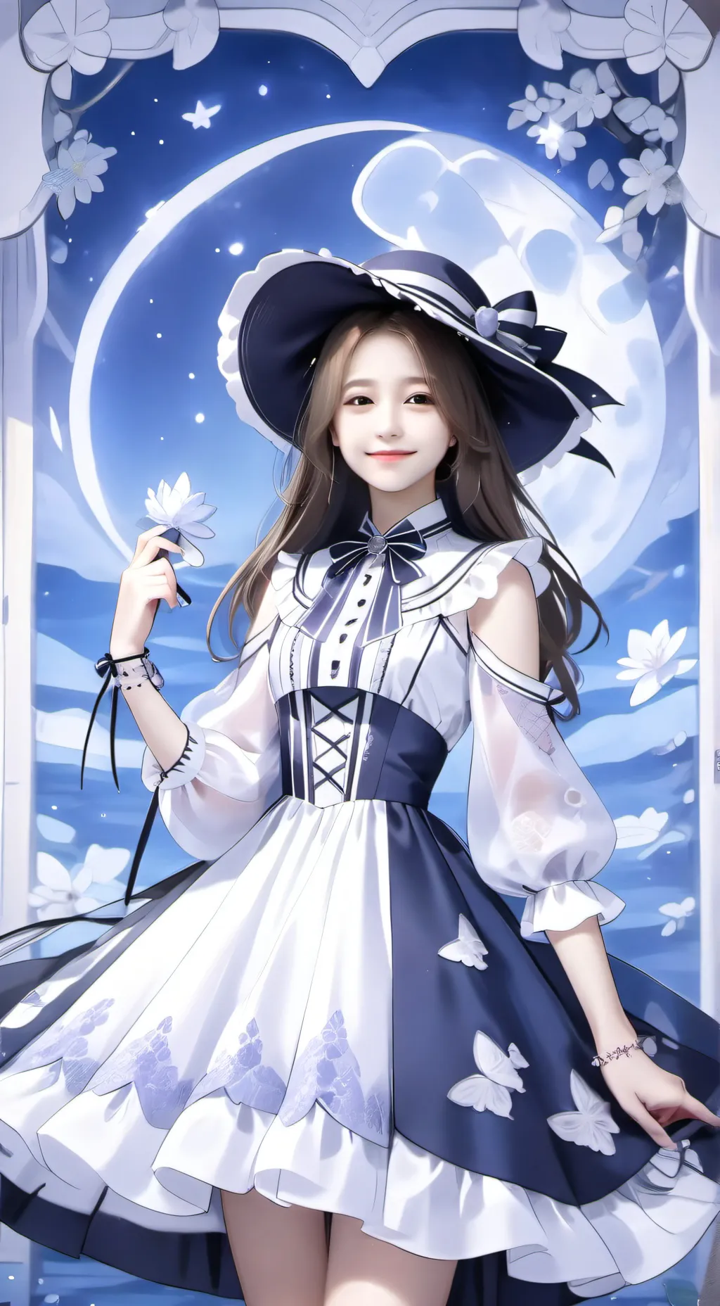 ai character: ana bozoviz  background
