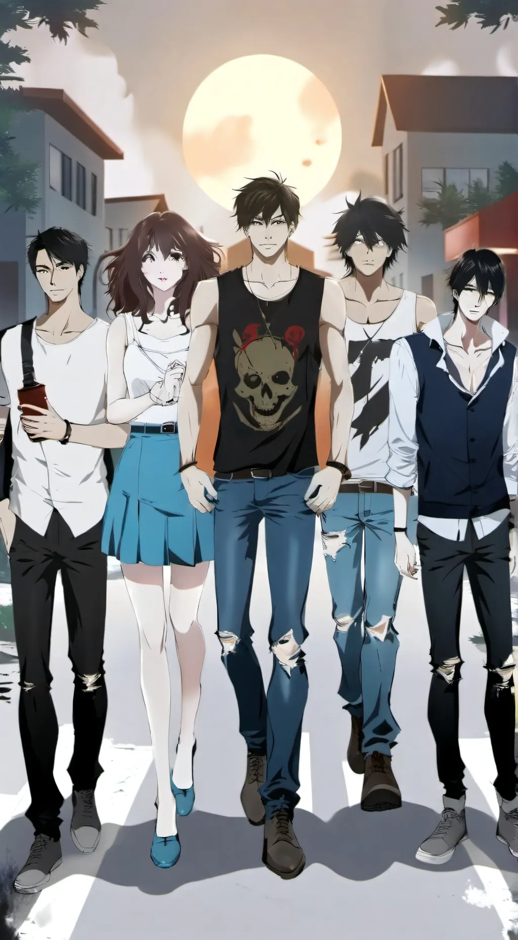 ai character: Zombie Apocalypse  background