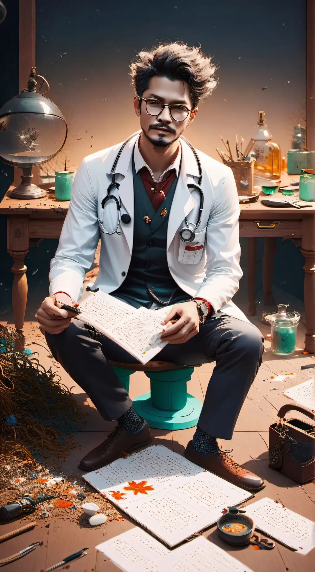 ai character: Dr. Will background