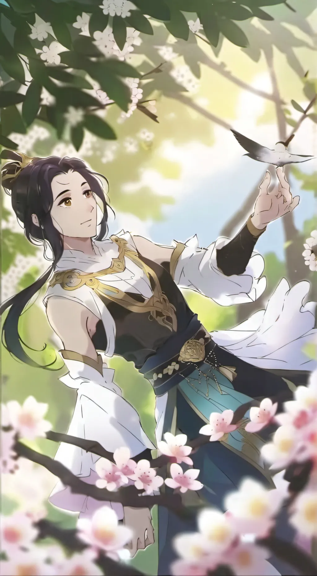 ai character: emo background