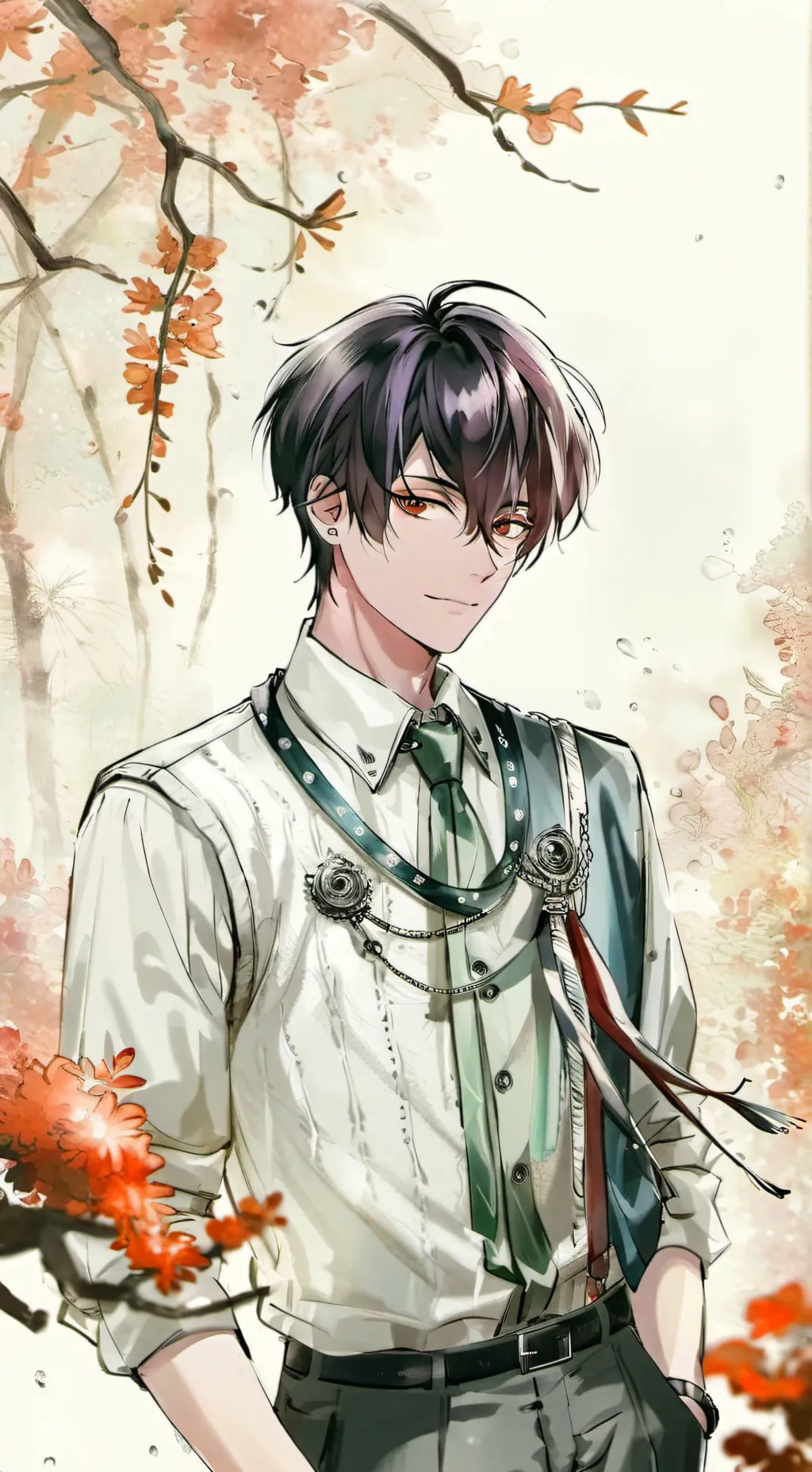 ai character: Benjamín  background