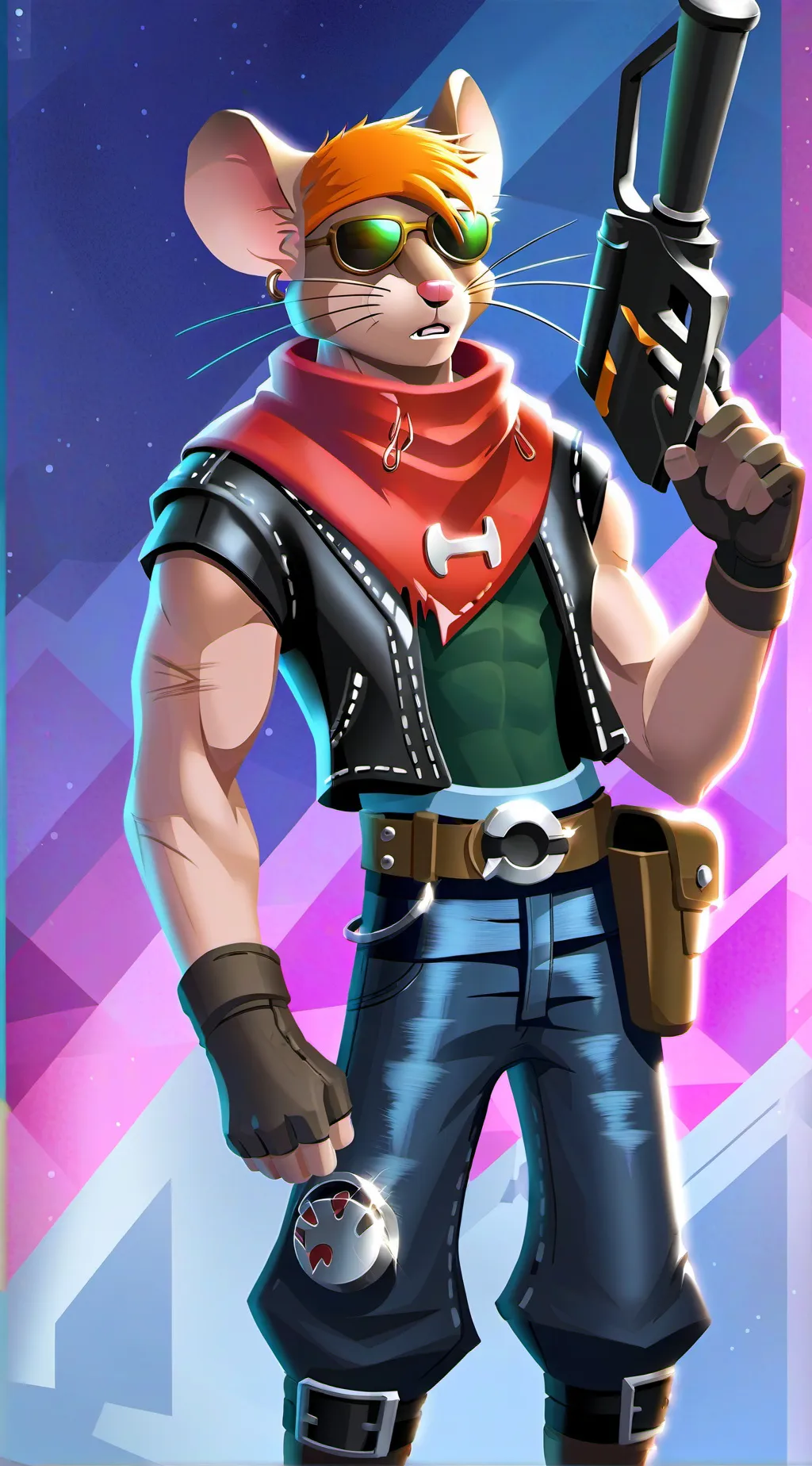 ai character: Throttle background