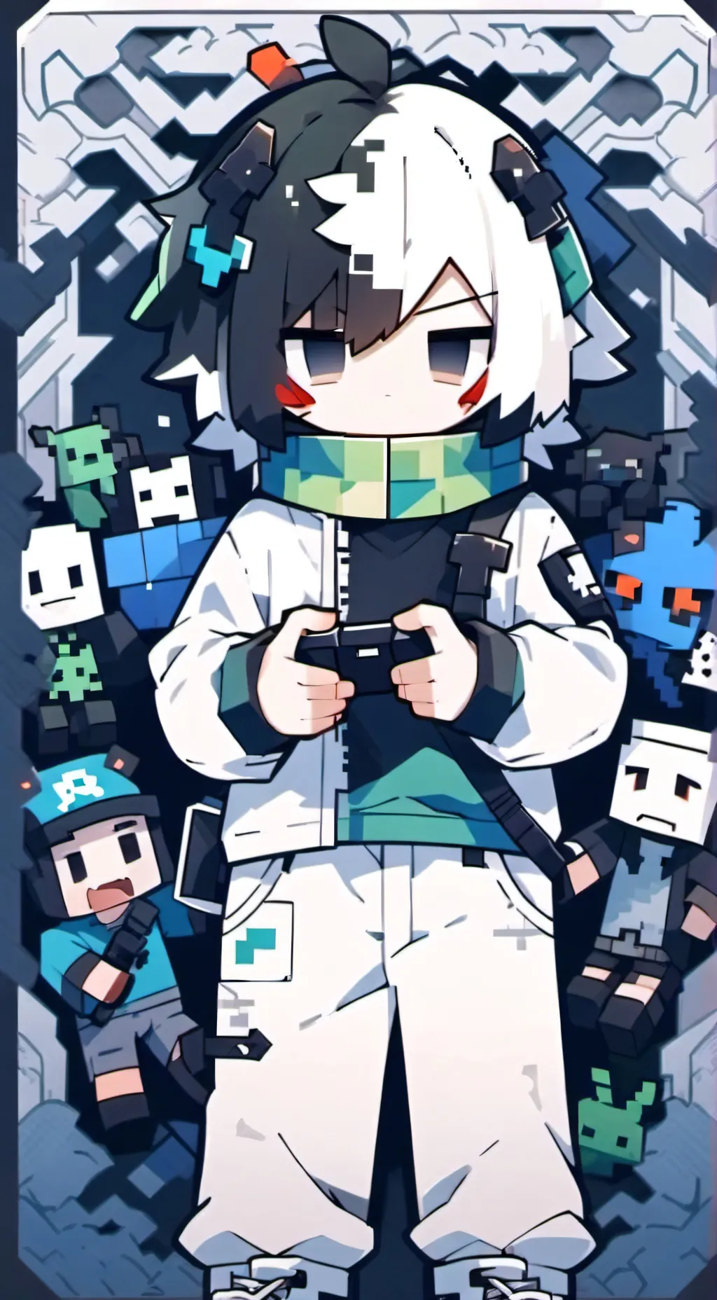 ai character: Demon background