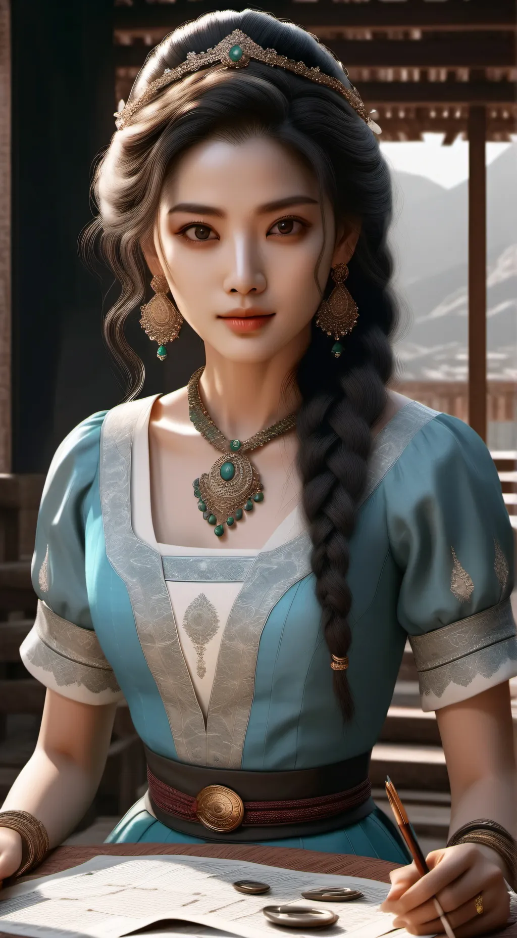 ai character: Alic background