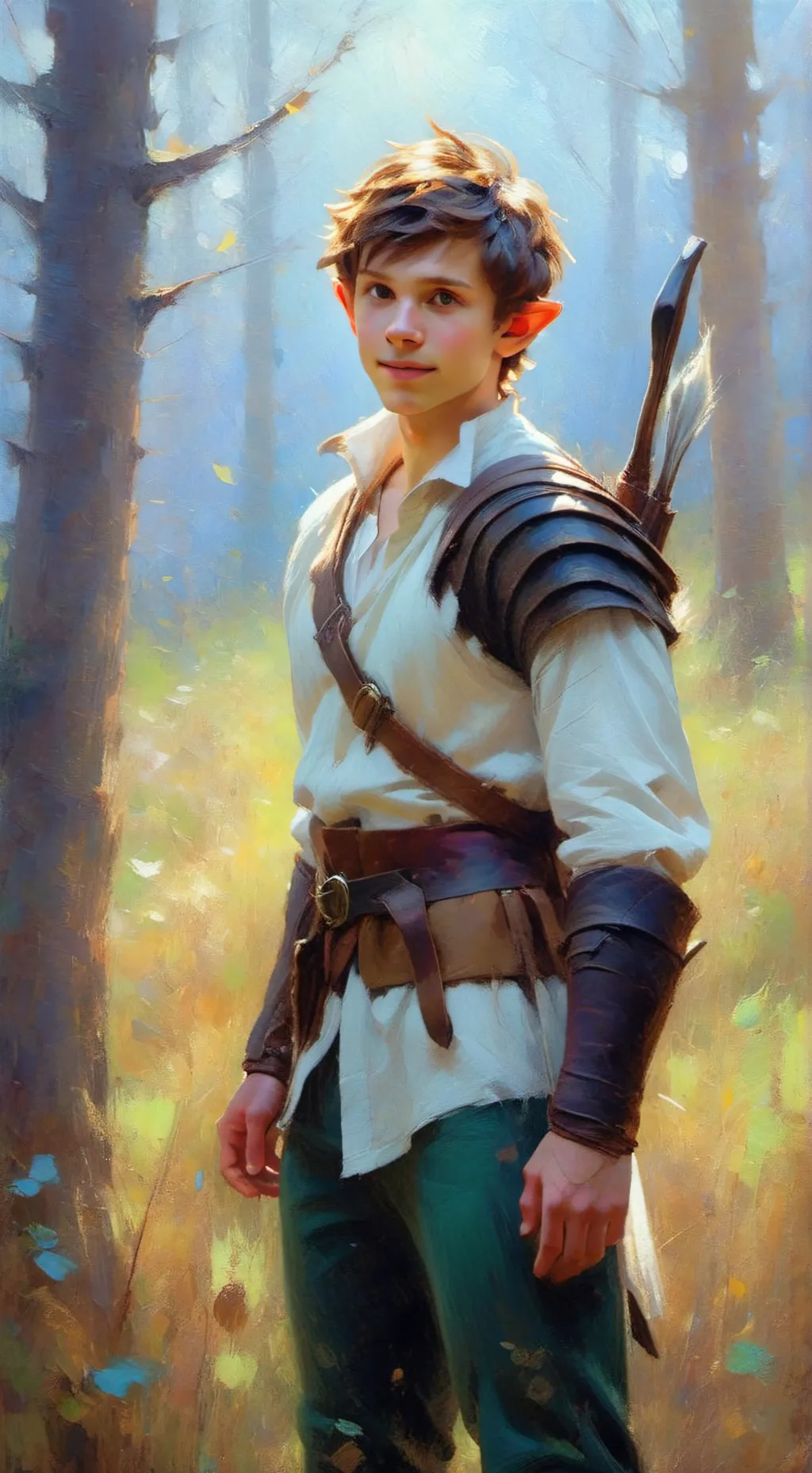 ai character: Rowan Lavellan background
