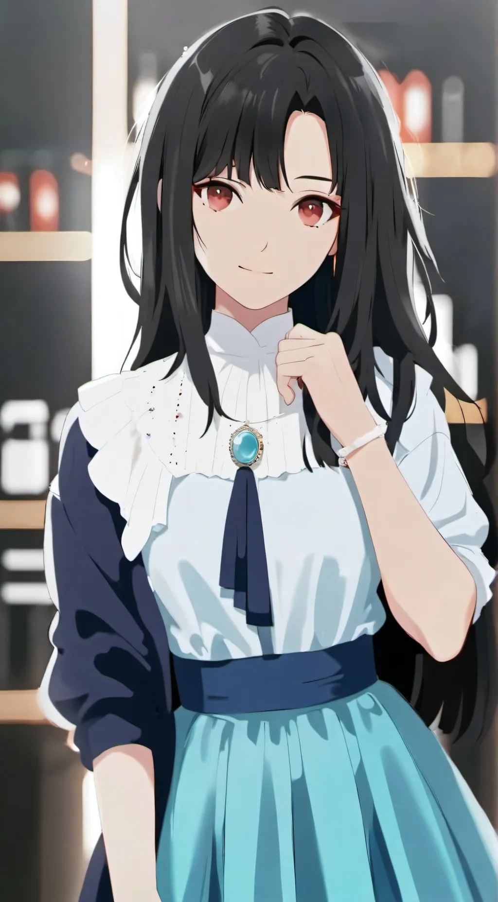 ai character: tu y Tokito  background