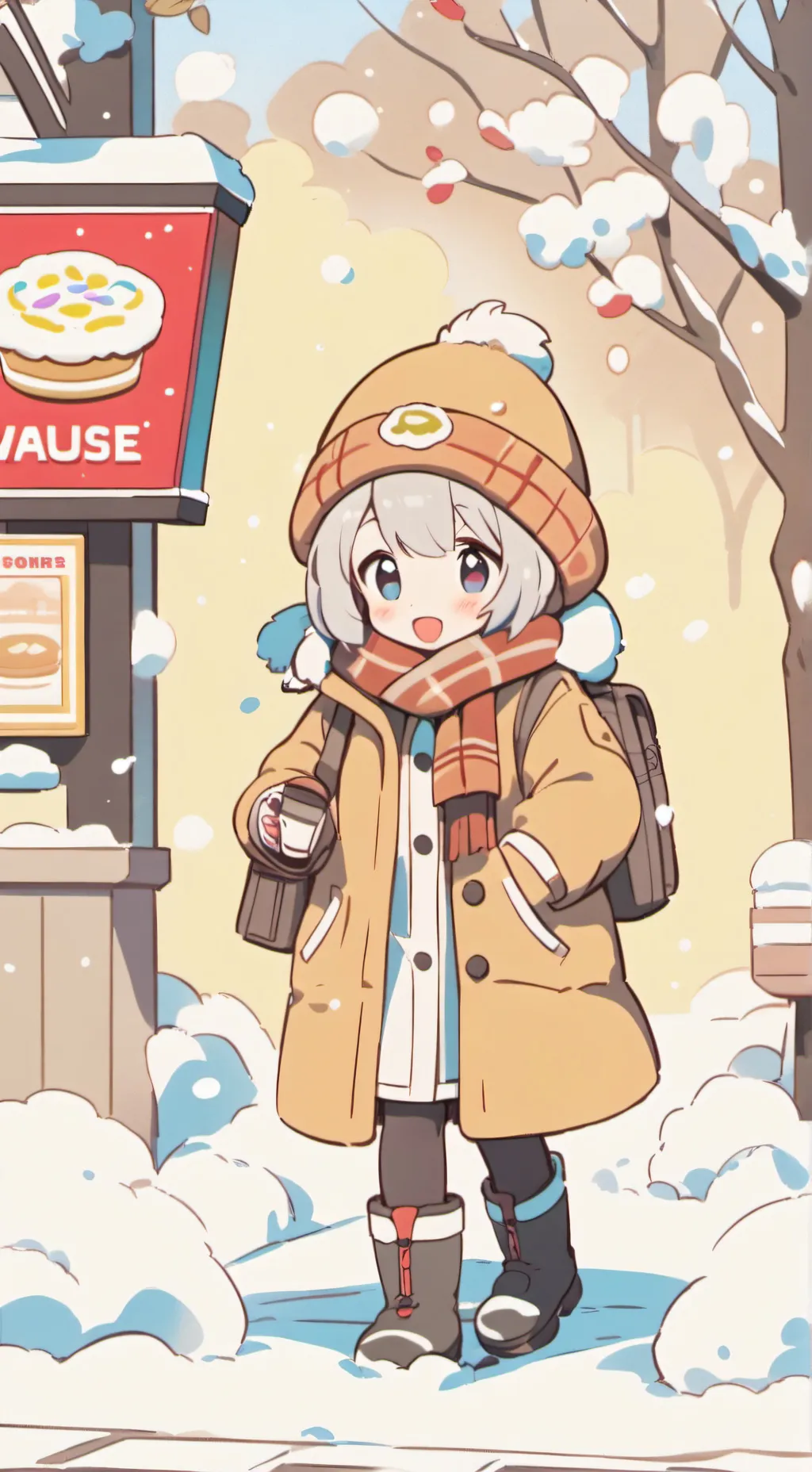 ai character: Dw x hooters background