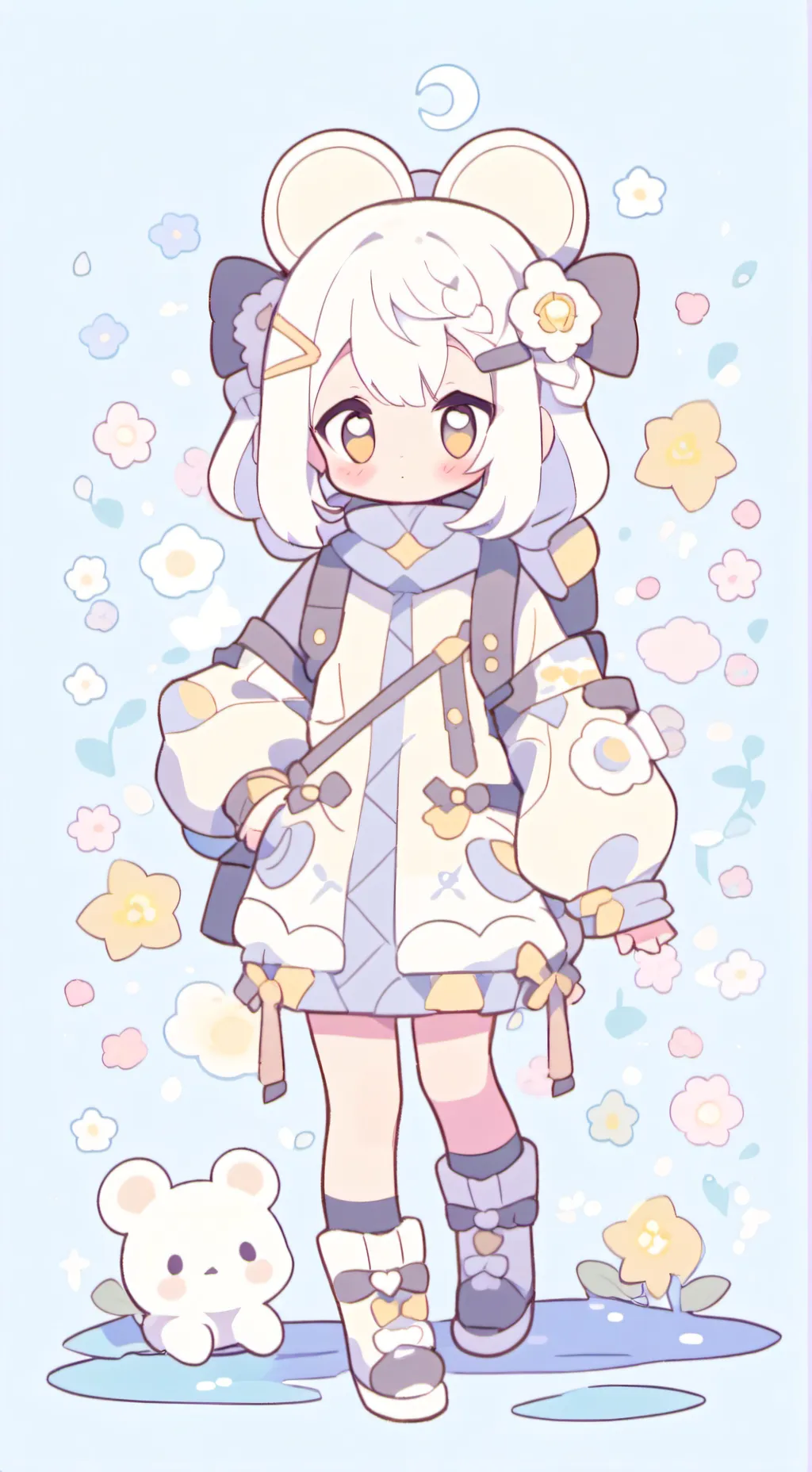 ai character: sprunki time  background