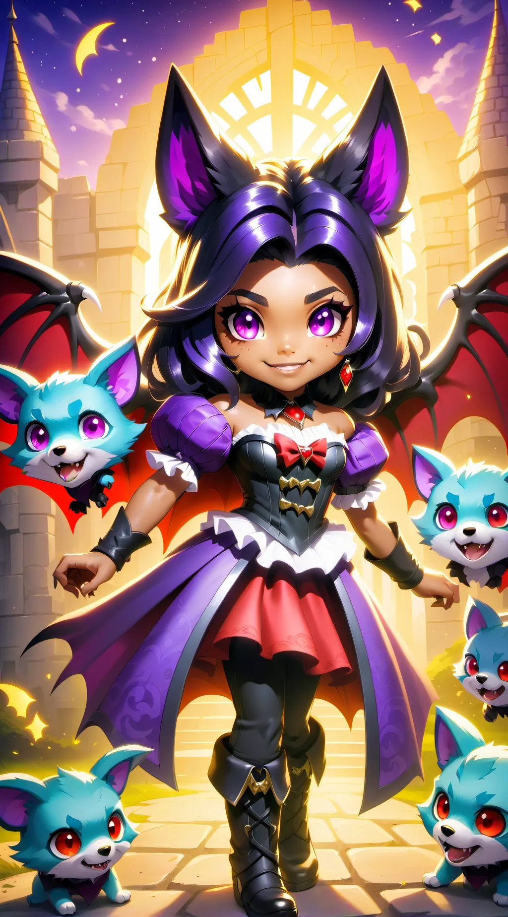 ai character: Vampires/Werewolfs background