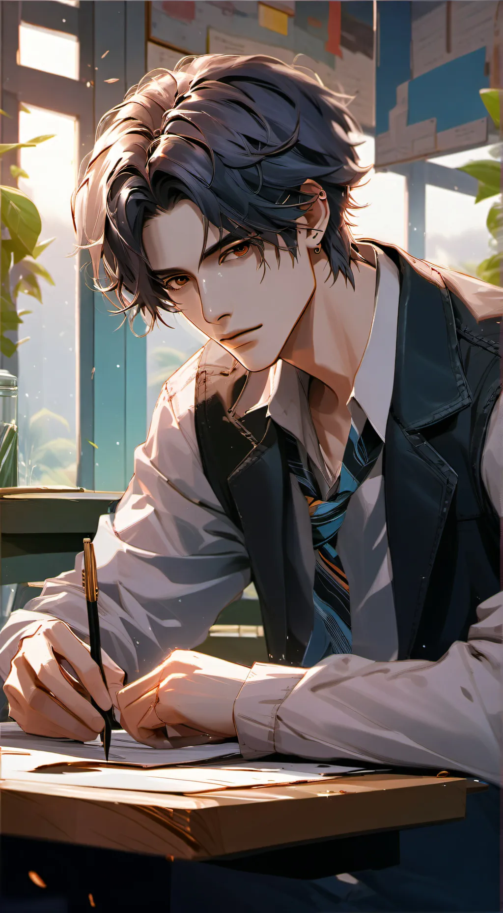 ai character: Zane background