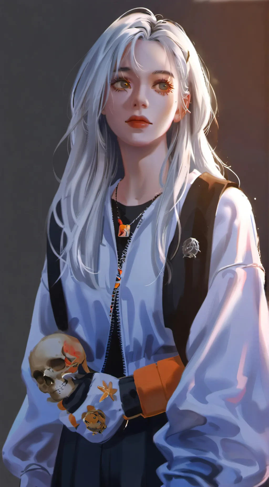 ai character: billie eilish  background