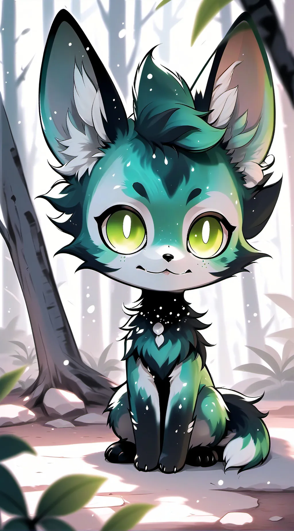 ai character: Furry background