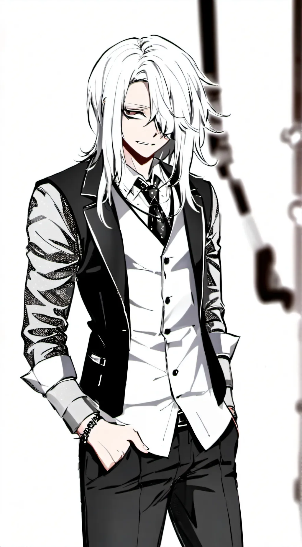 ai character: peter emo background