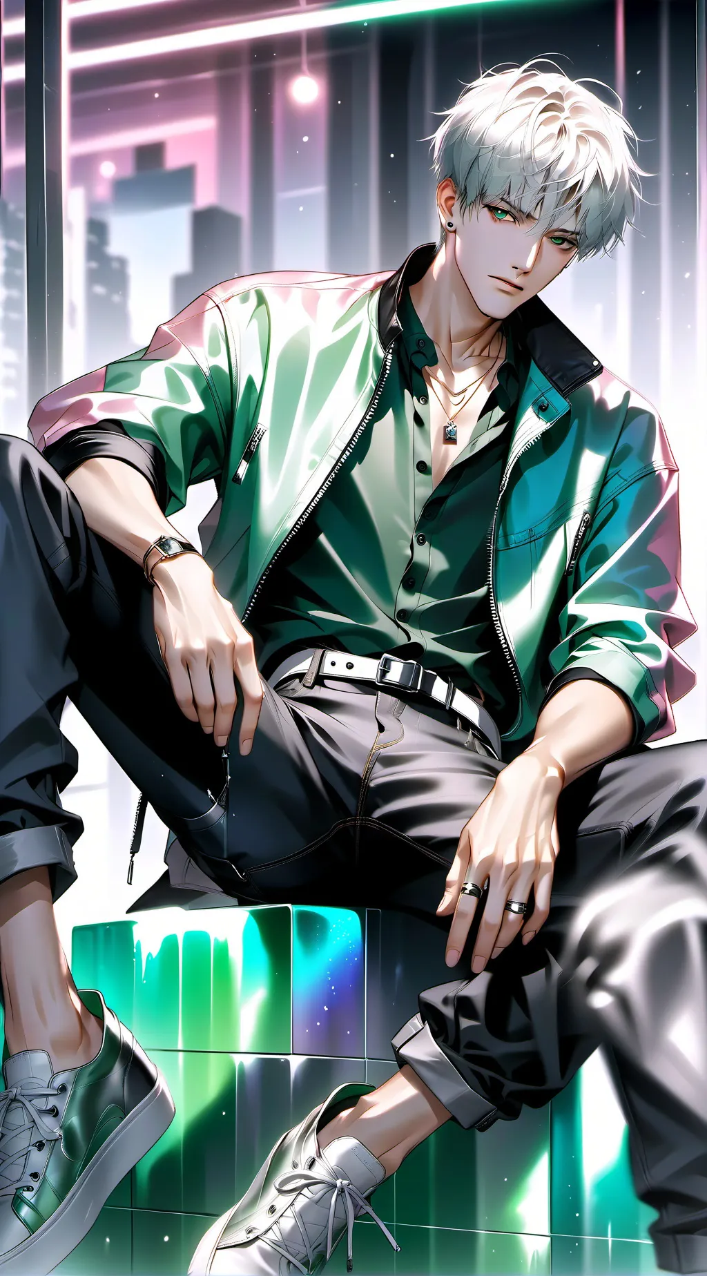 ai character: Daniel  background