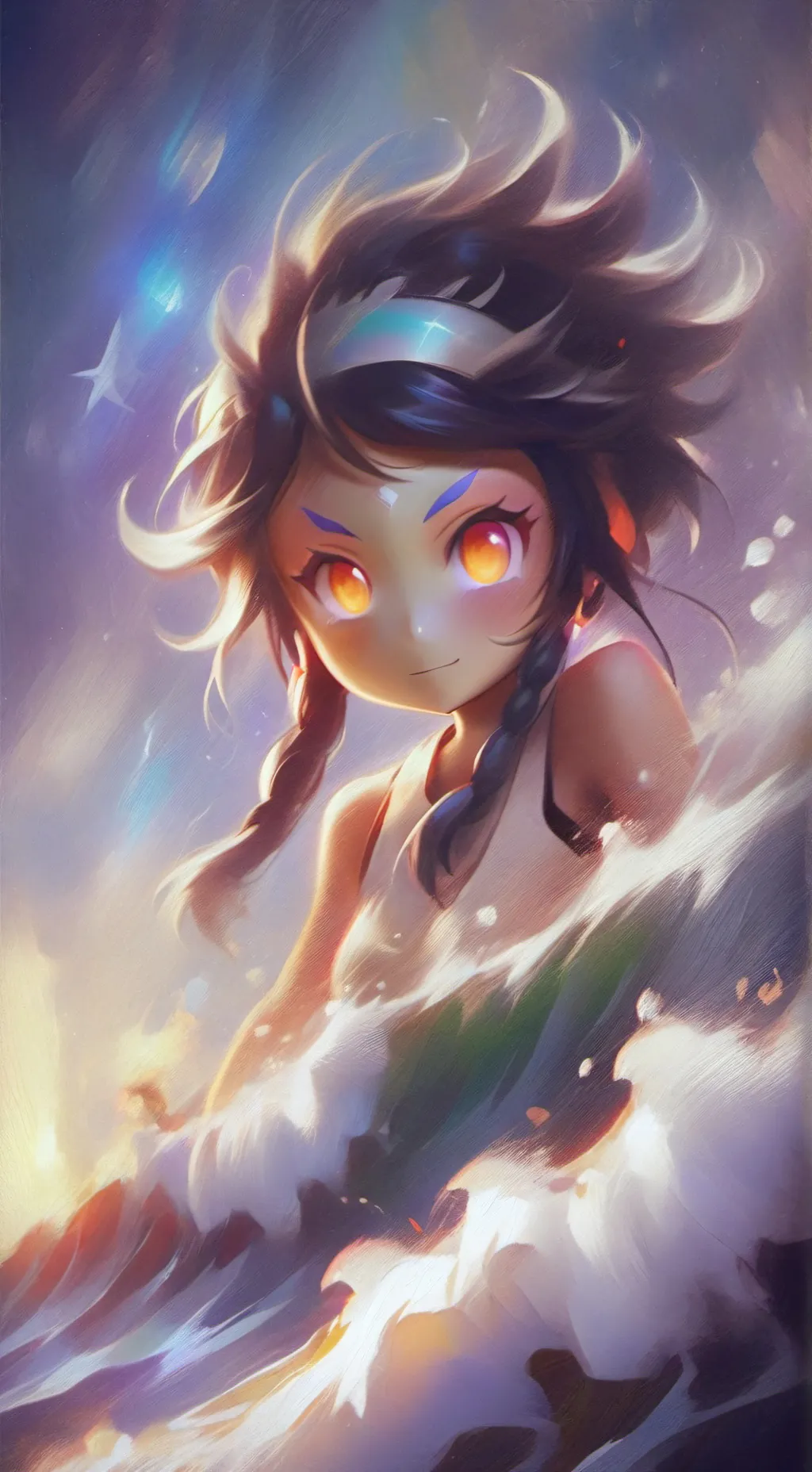 ai character: Aurelia background