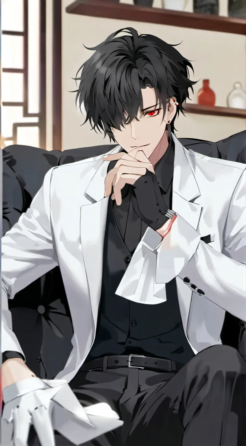 ai character: 益 ☆Xavier☆ 益 background