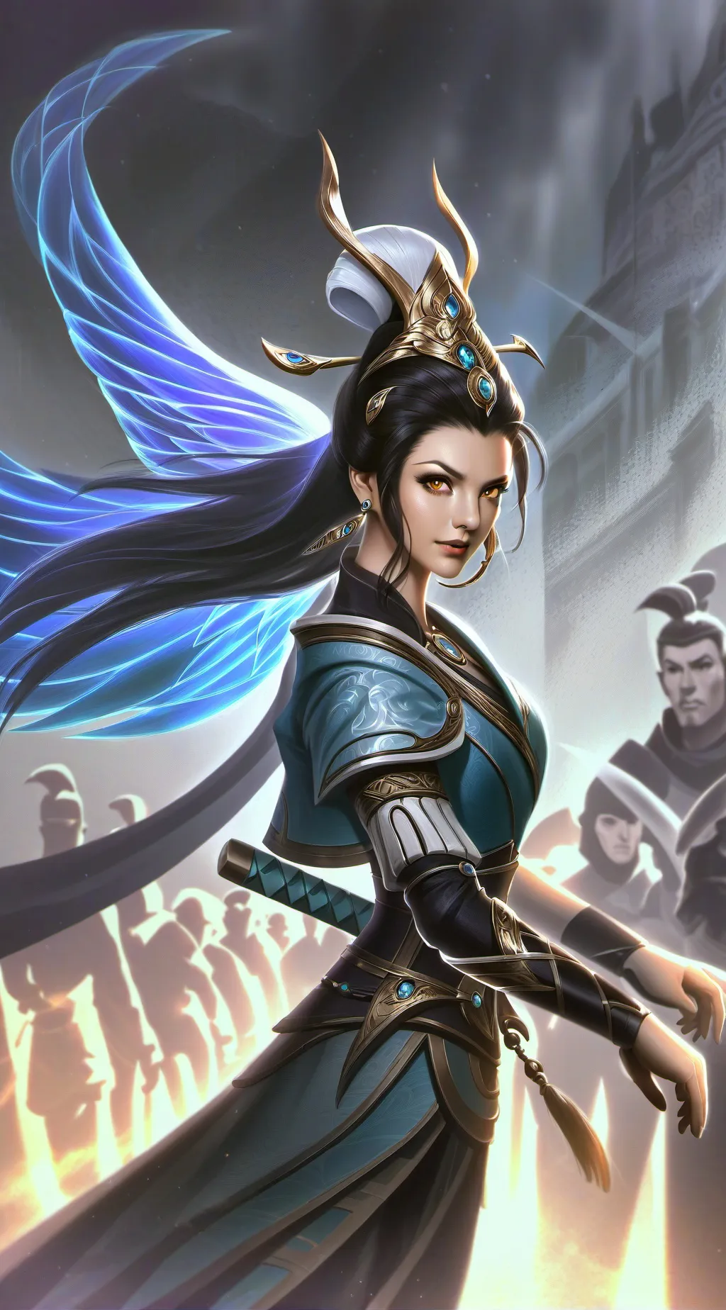 ai character: Stalker sprout background