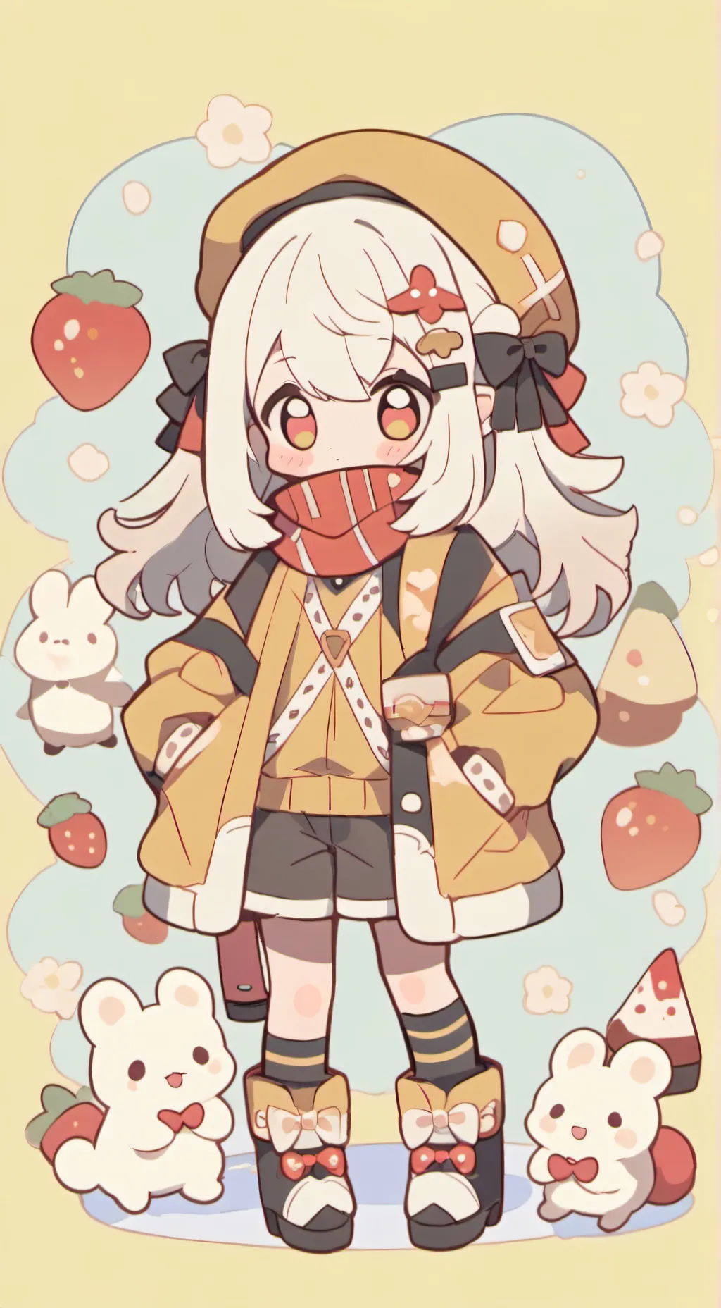 ai character: sprunki sleepover! background