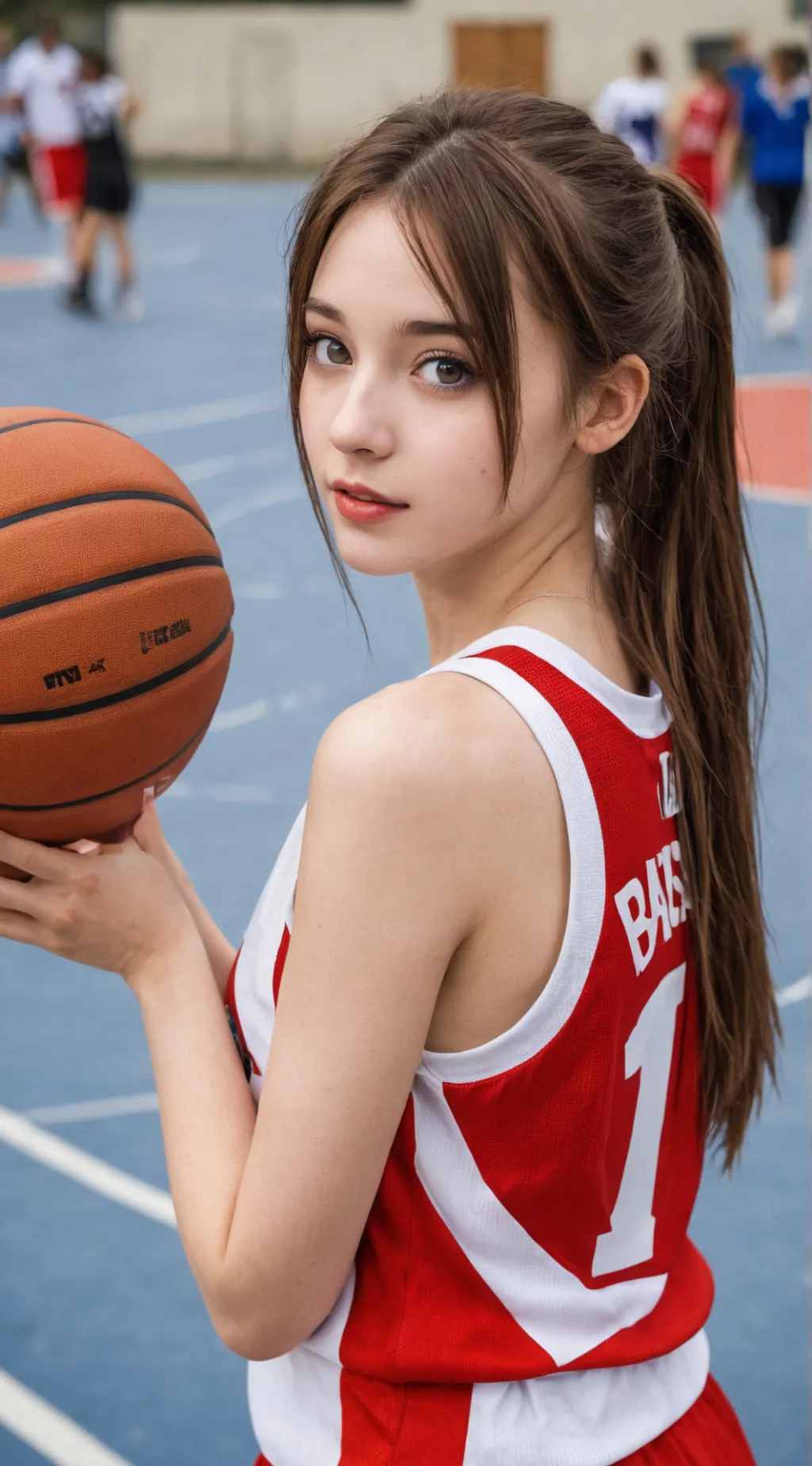 ai character: Alice Grey background