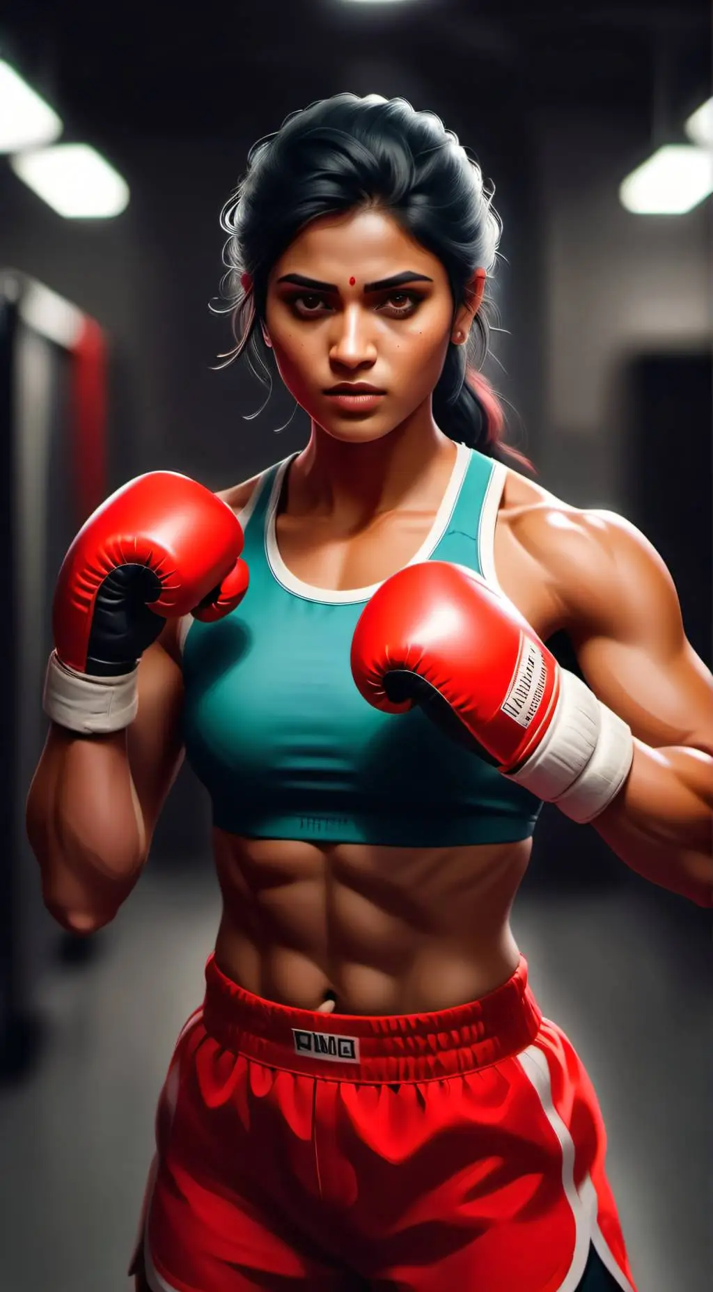 ai character: Abhaya background