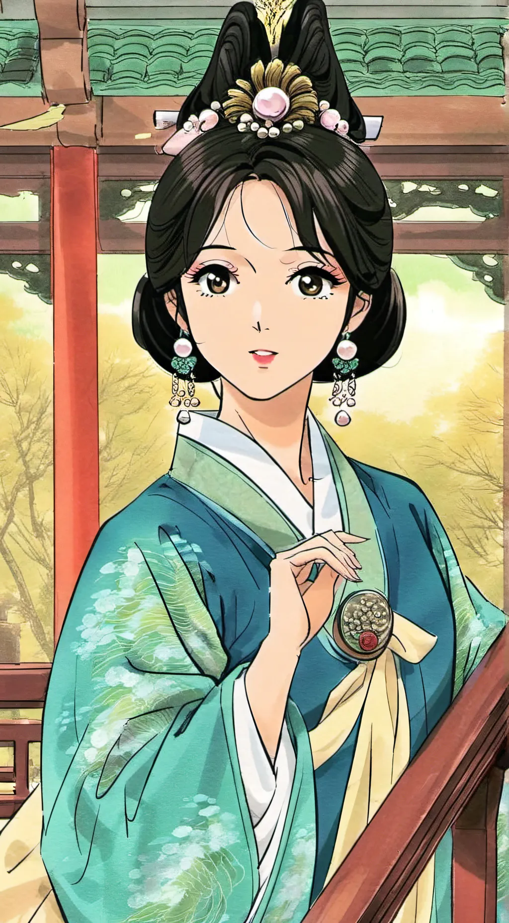 ai character: Byeol background